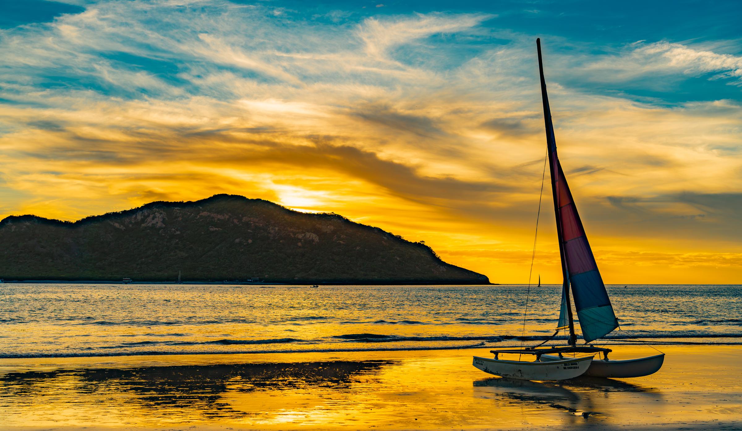Golden Zone Sunset Mazatlan Mexico
