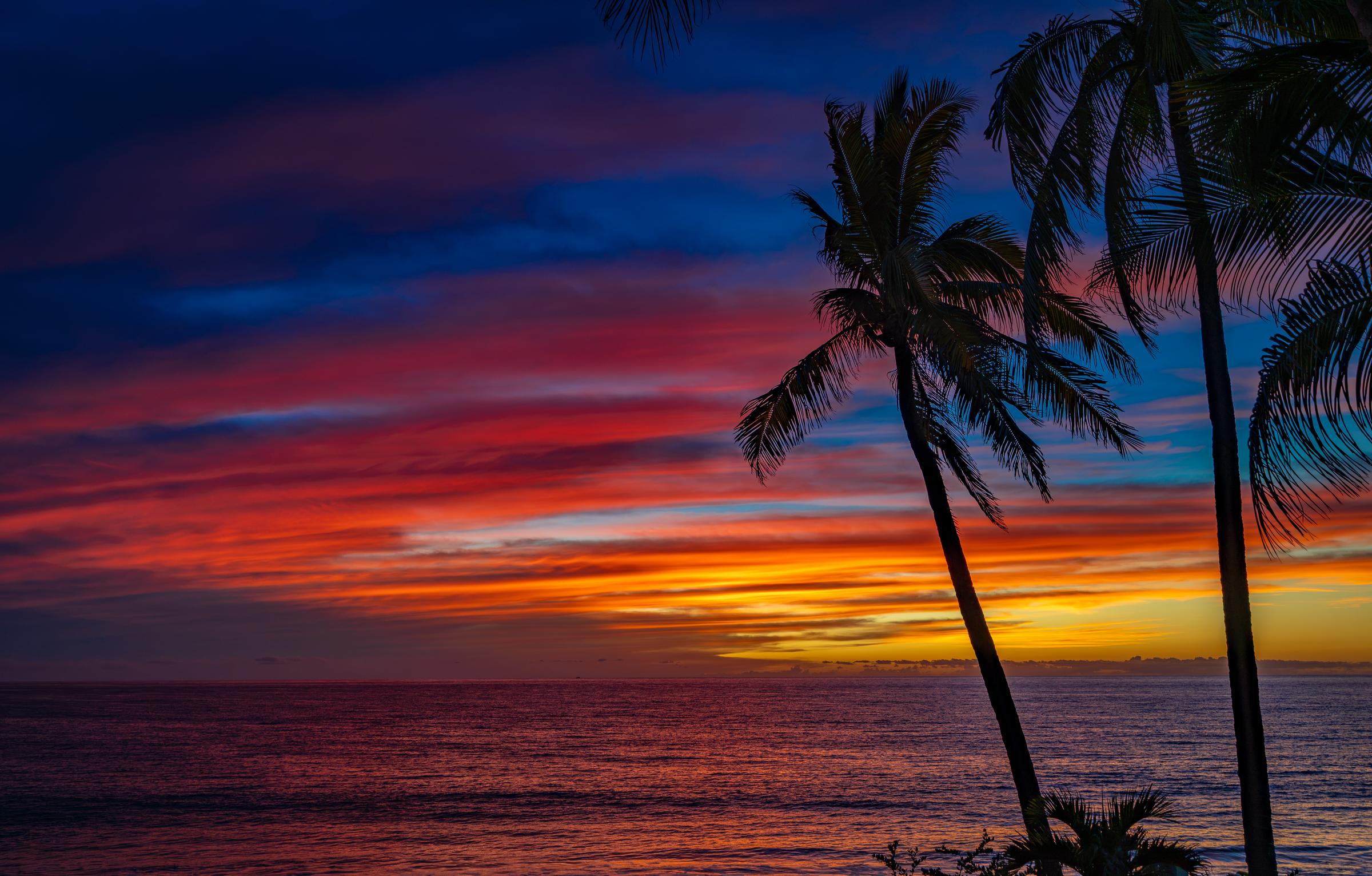 Red Sunset on Playa El Delfin
