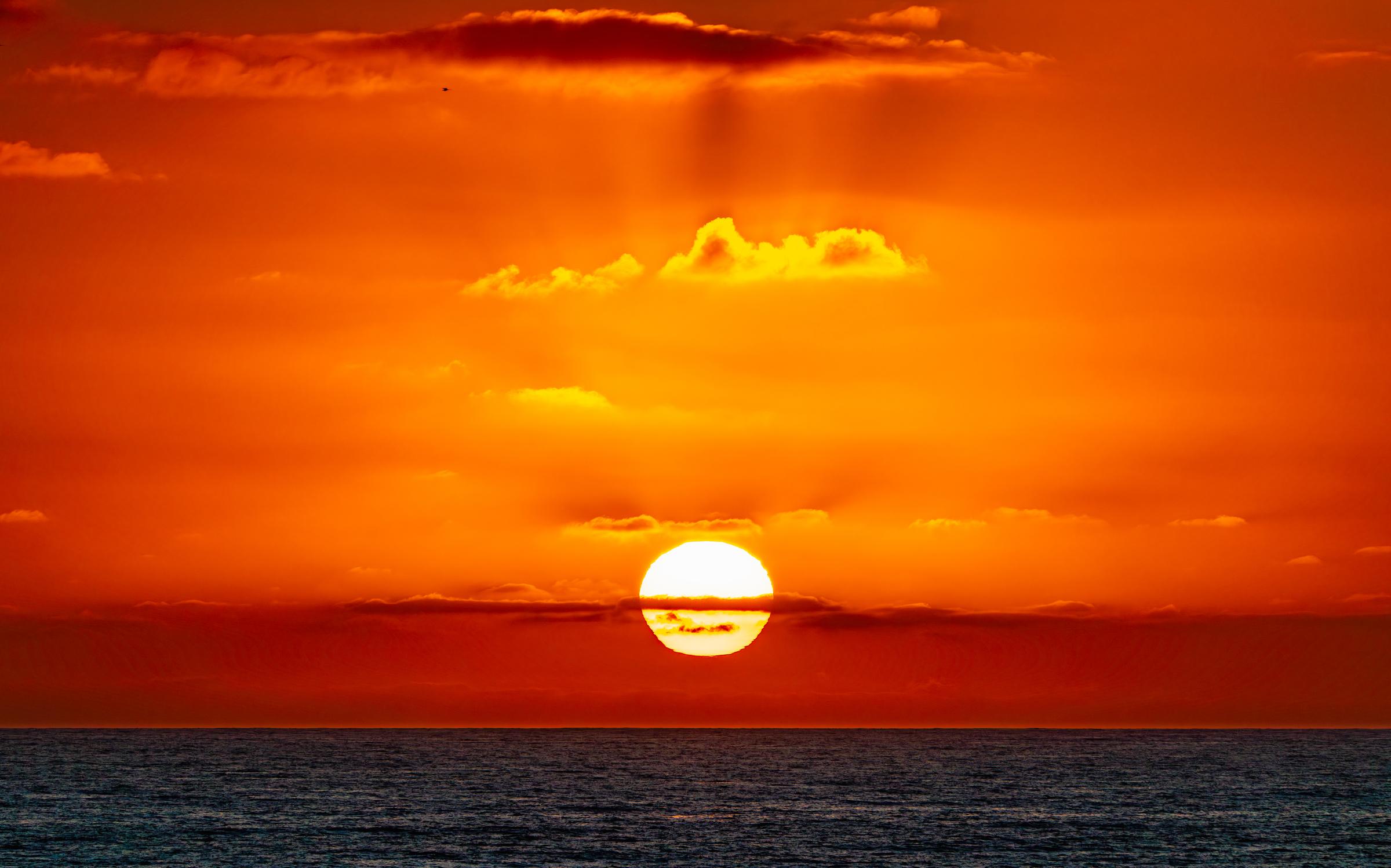 Sunset over the ocean Mazatlan Sinaloa Mexico - 12