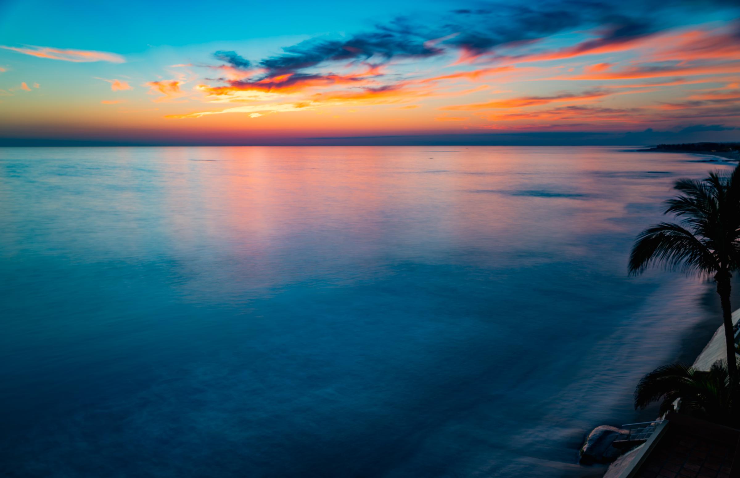 Sunset over the ocean Mazatlan Sinaloa Mexico - 15