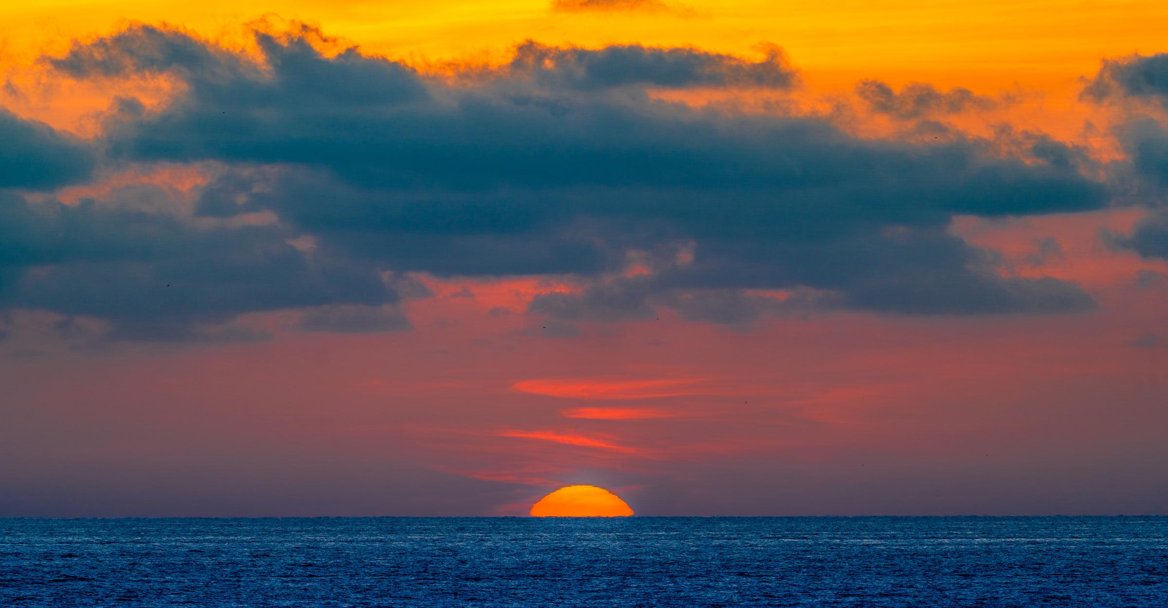 Sunset over the ocean Mazatlan Sinaloa Mexico - 16