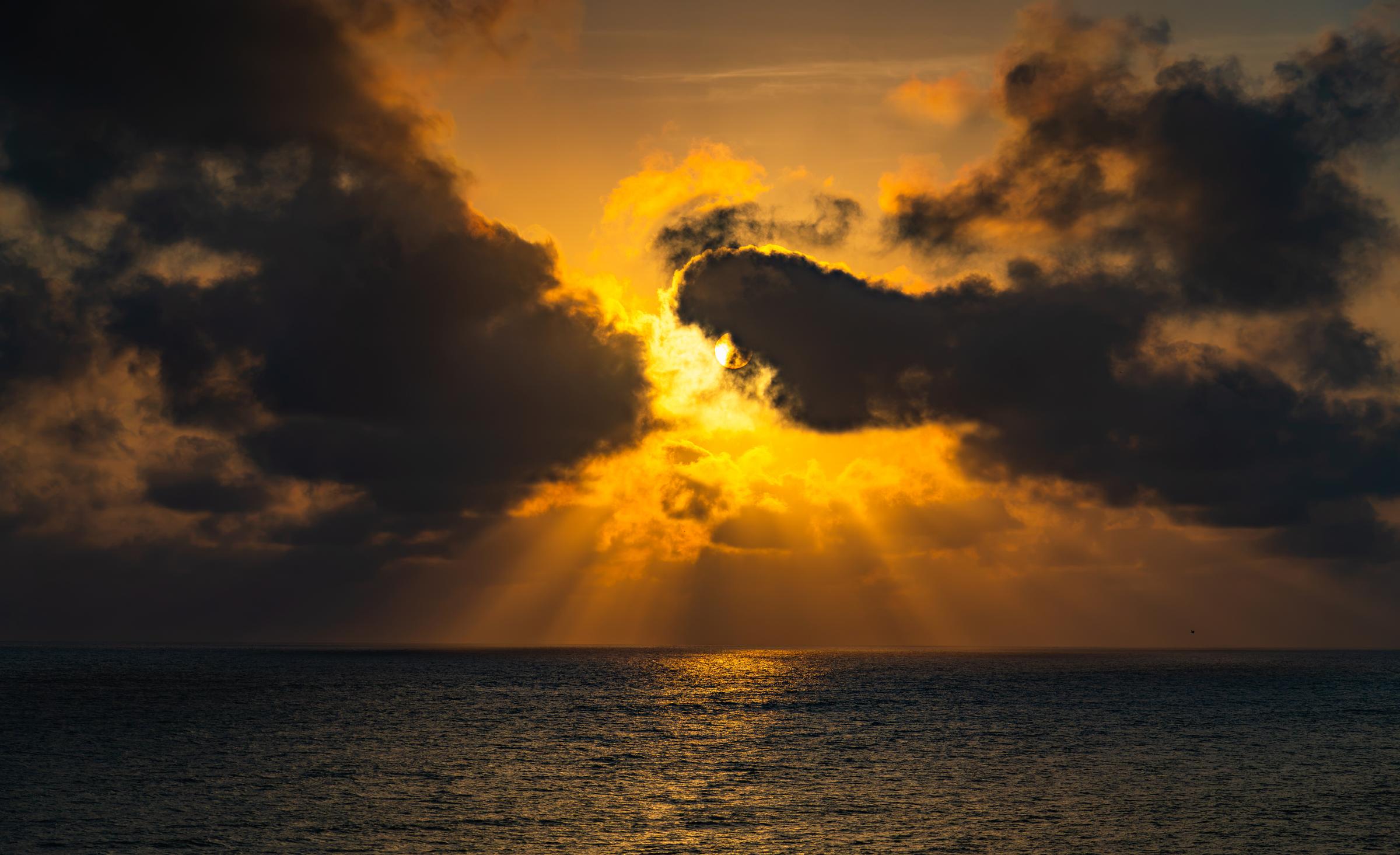 Sunset over the ocean Mazatlan Sinaloa Mexico - 20