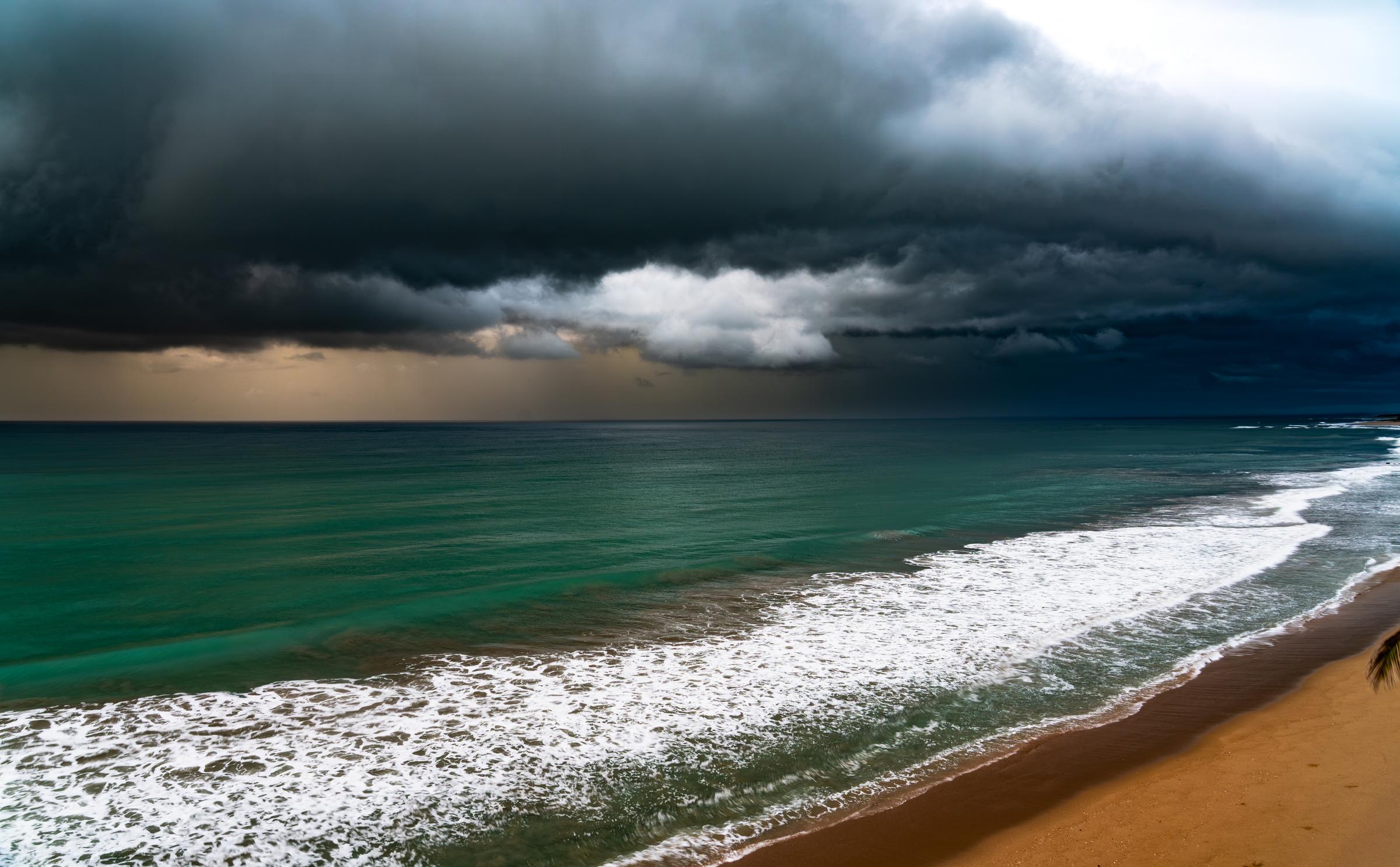 Morning Storm Clouds Mazatlan Mexico