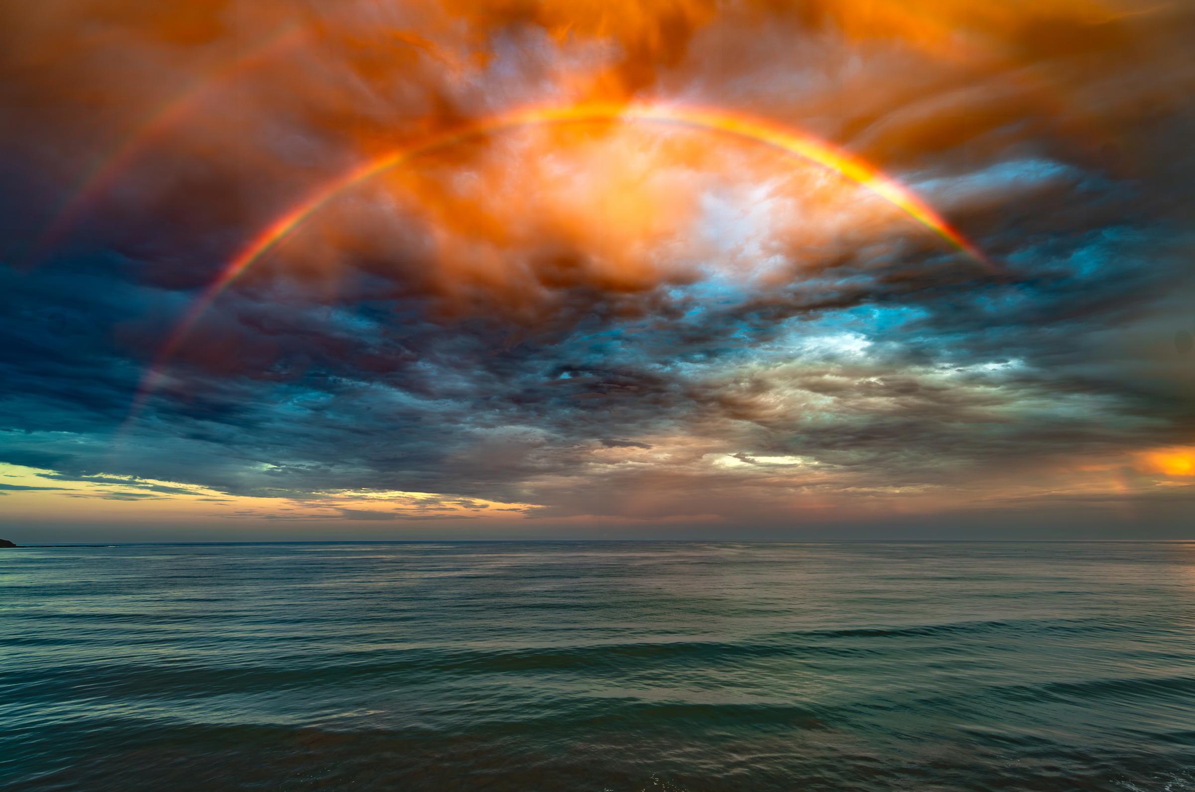 Summer Sunrise Rainbows