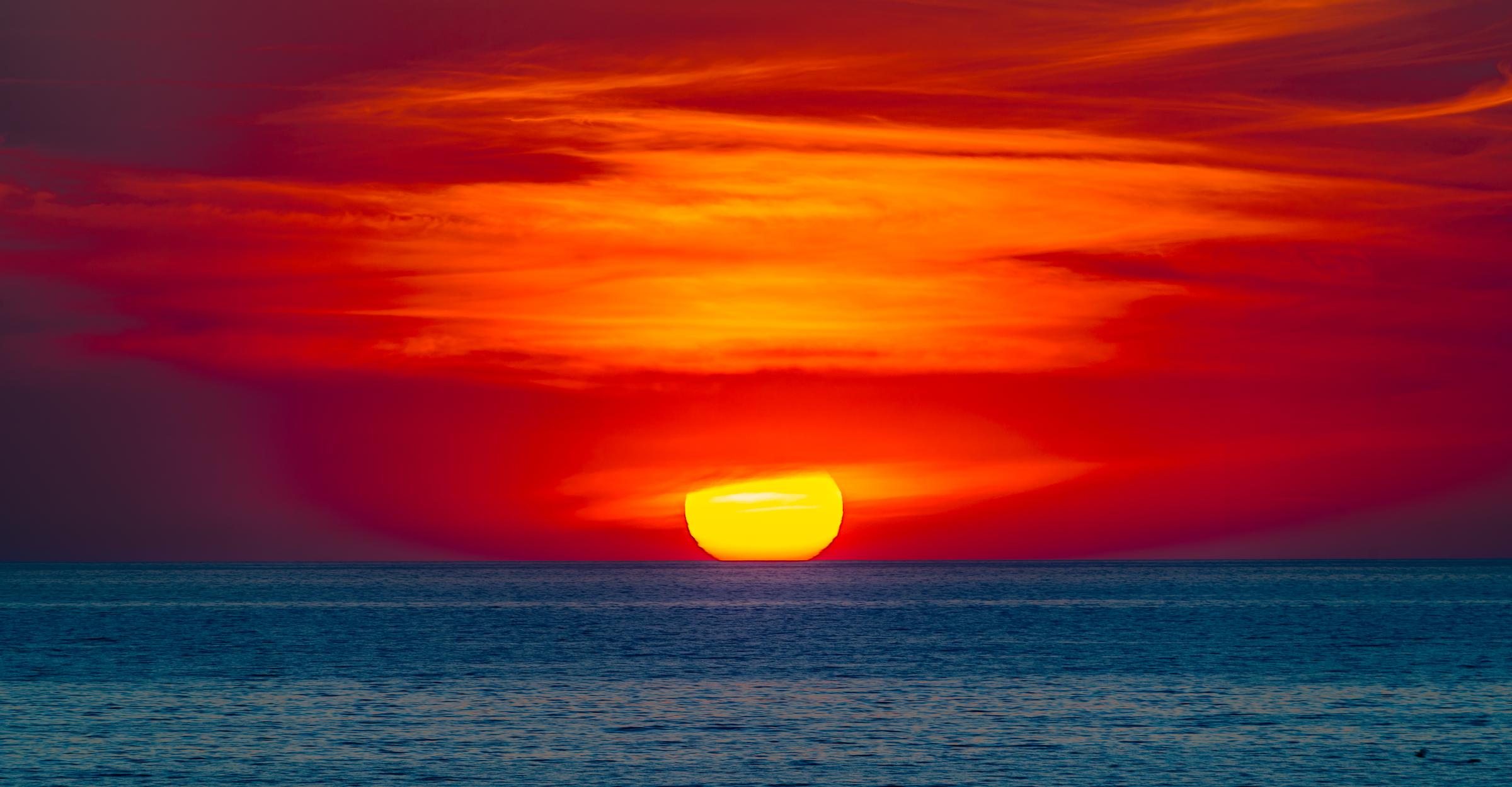 Sunset over the ocean Mazatlan Sinaloa Mexico - 27