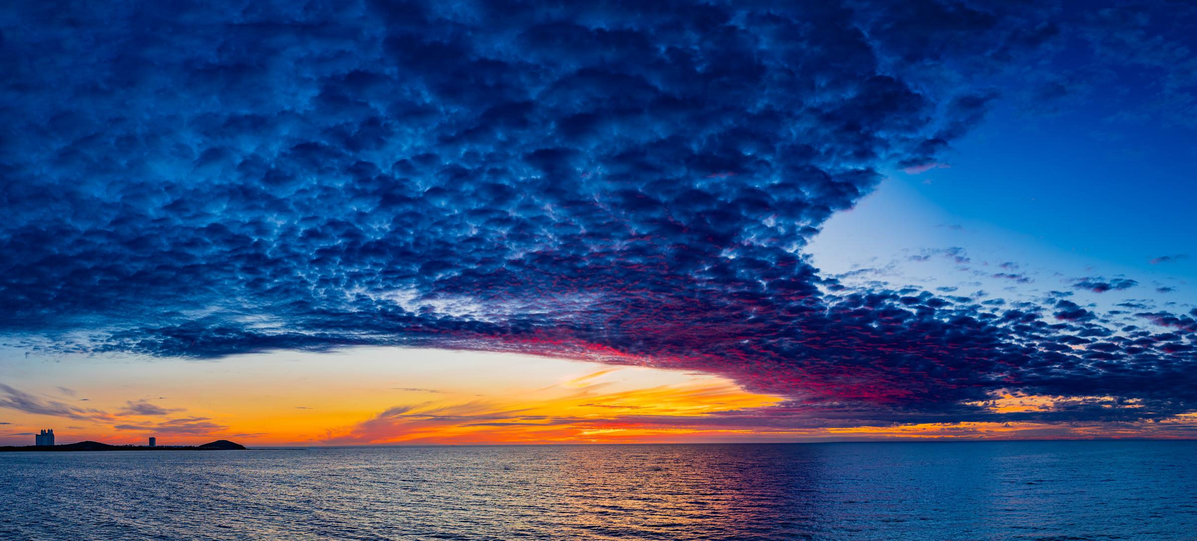 Sunset over the ocean Mazatlan Sinaloa Mexico - 29