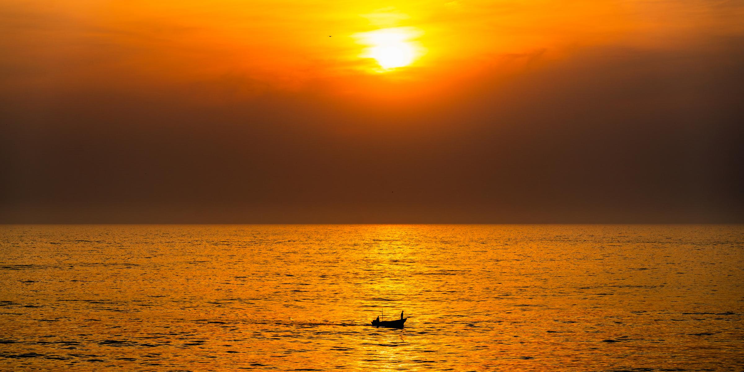 Sunset over the ocean Mazatlan Sinaloa Mexico - 33
