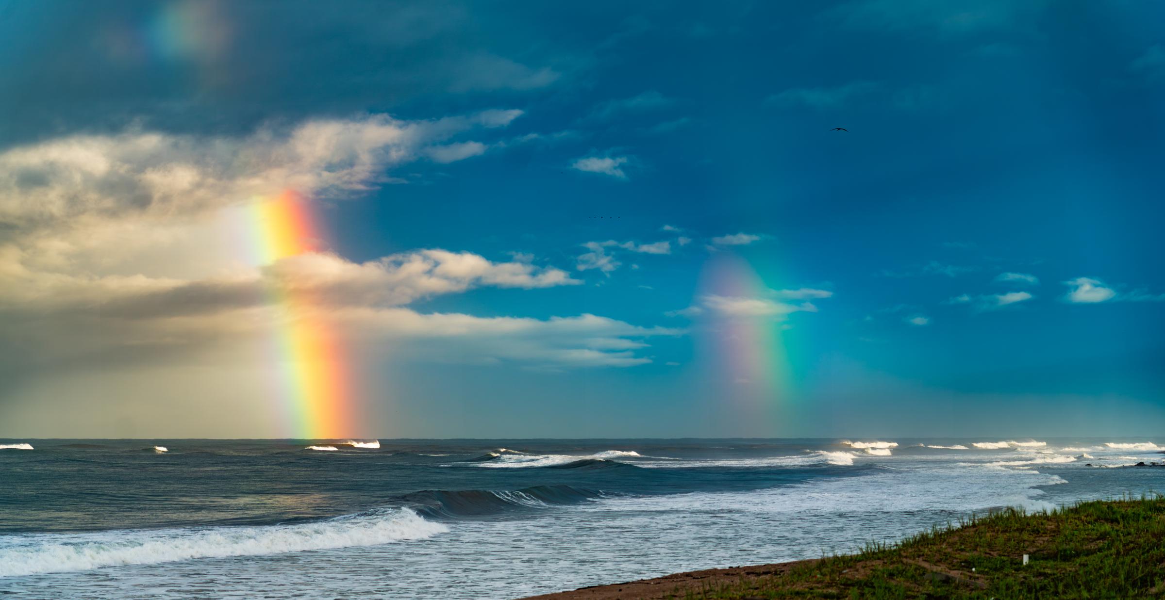 Rainbow over the ocean Mazatlan Sinaloa Mexico - 10