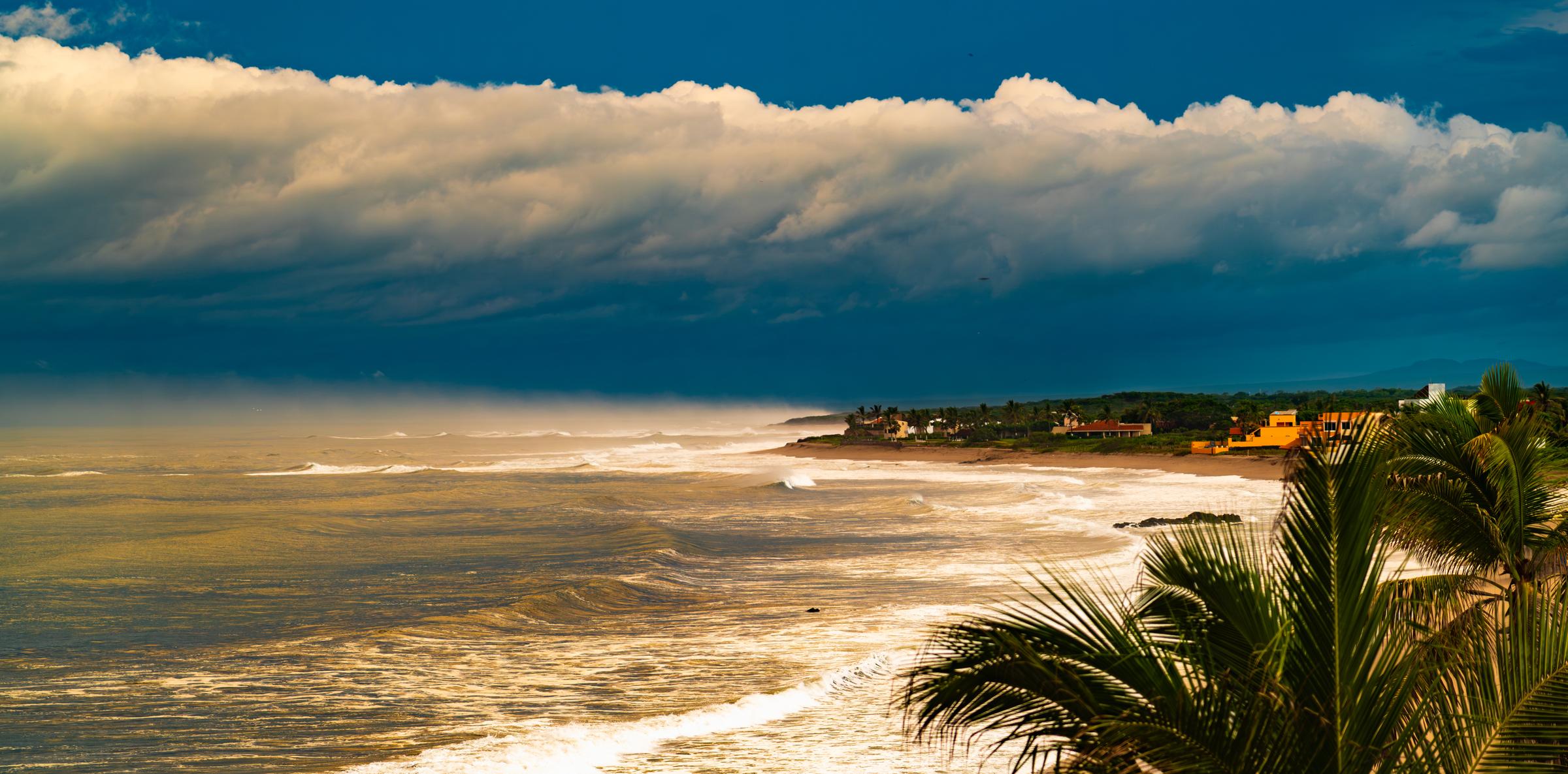 Stormy Sky Over the Ocean Mazatlan Sinaloa Mexico - 2