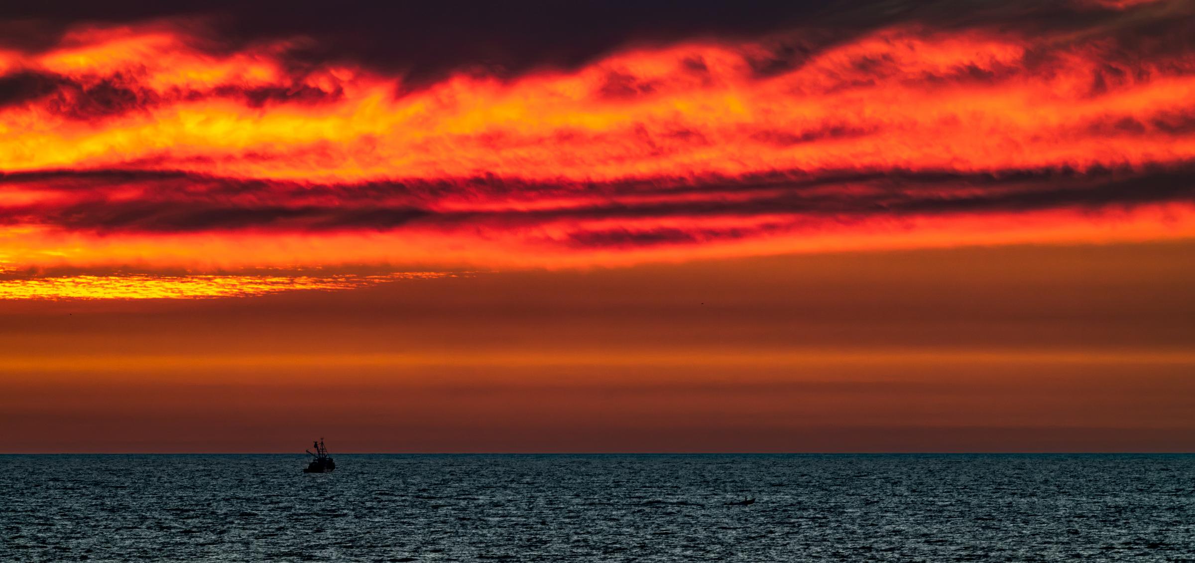 Vibrant Sunset Over the Ocean Mazatlan Sinaloa Mexico - 5