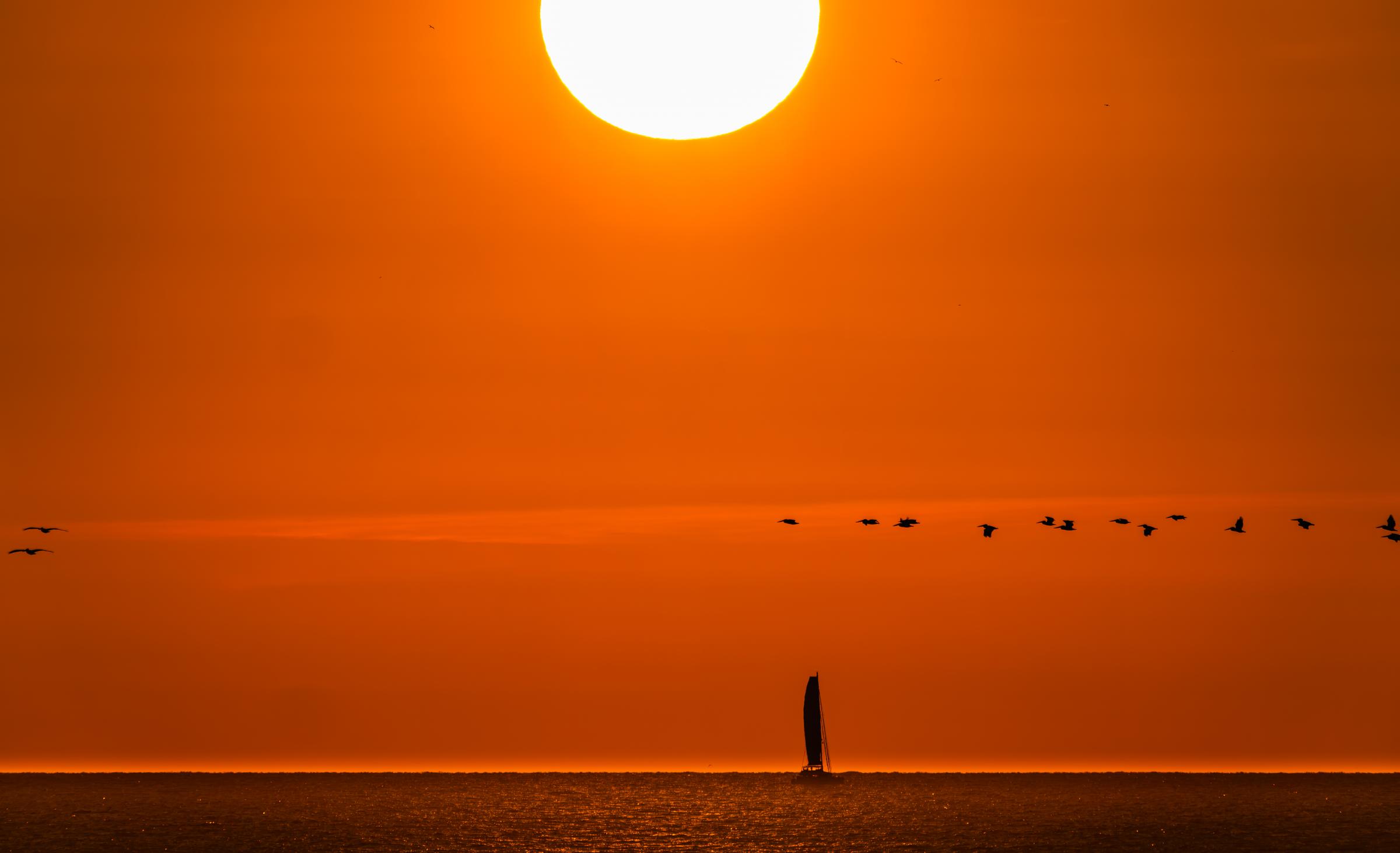 Sunset over the ocean Mazatlan Sinaloa Mexico - 38