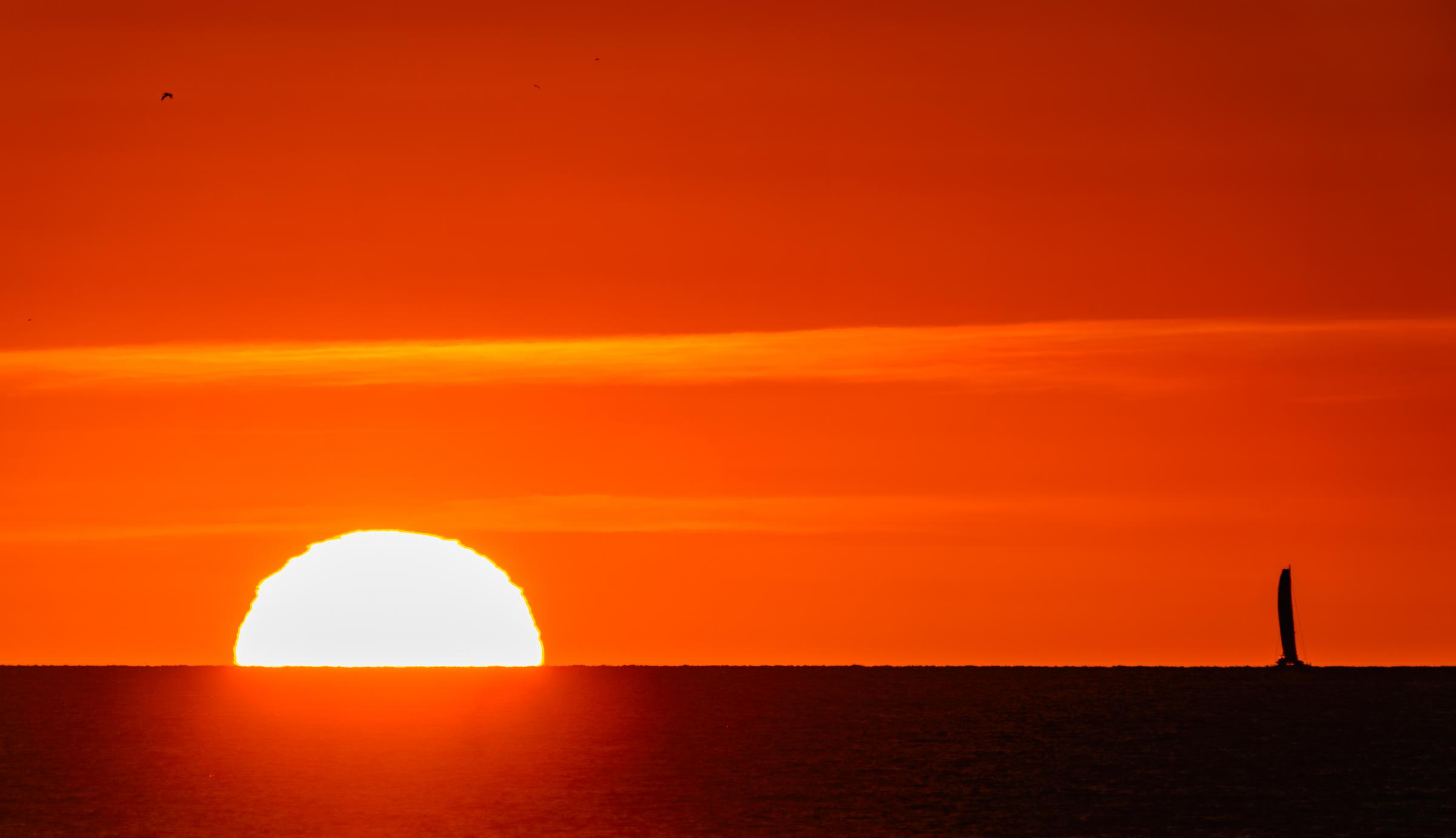 Sunset over the ocean Mazatlan Sinaloa Mexico - 39