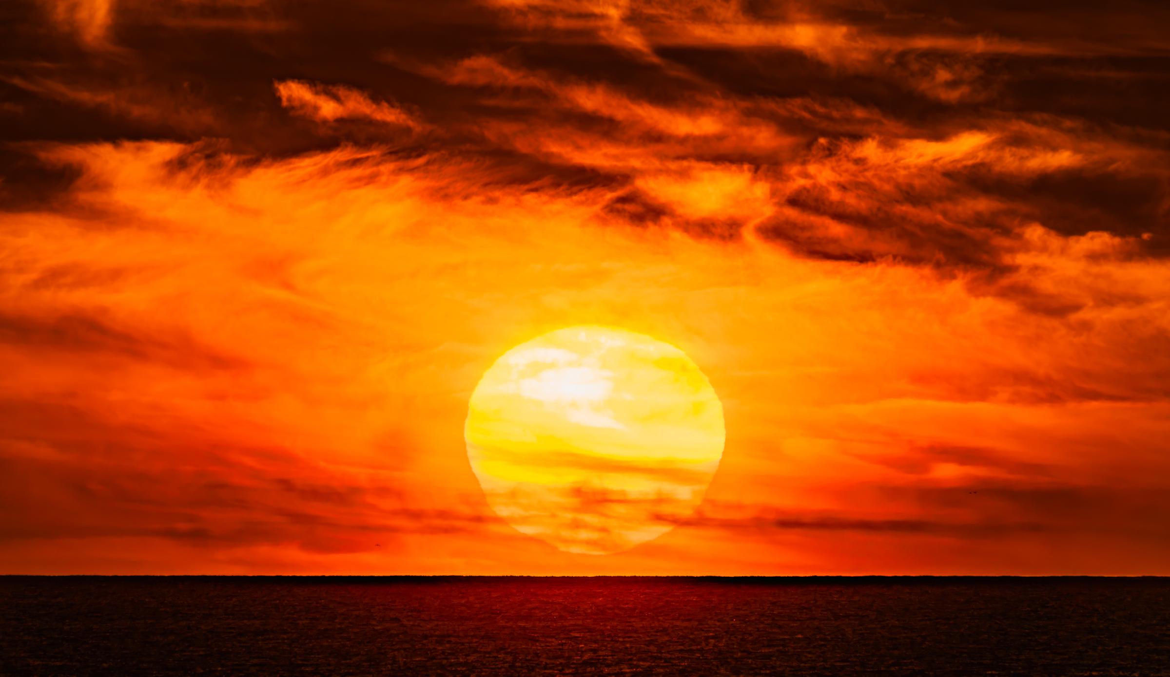 Sunset over the ocean Mazatlan Sinaloa Mexico - 40
