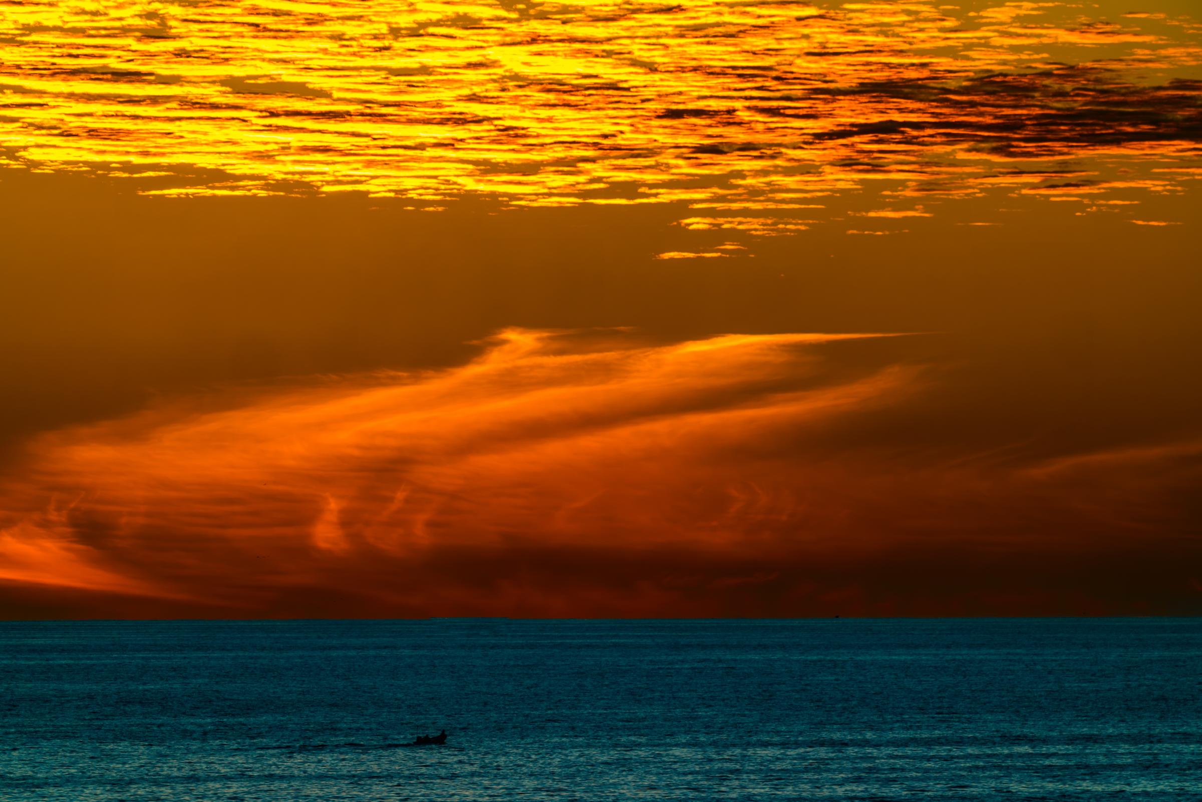 Sunset over the ocean Mazatlan Sinaloa Mexico - 41