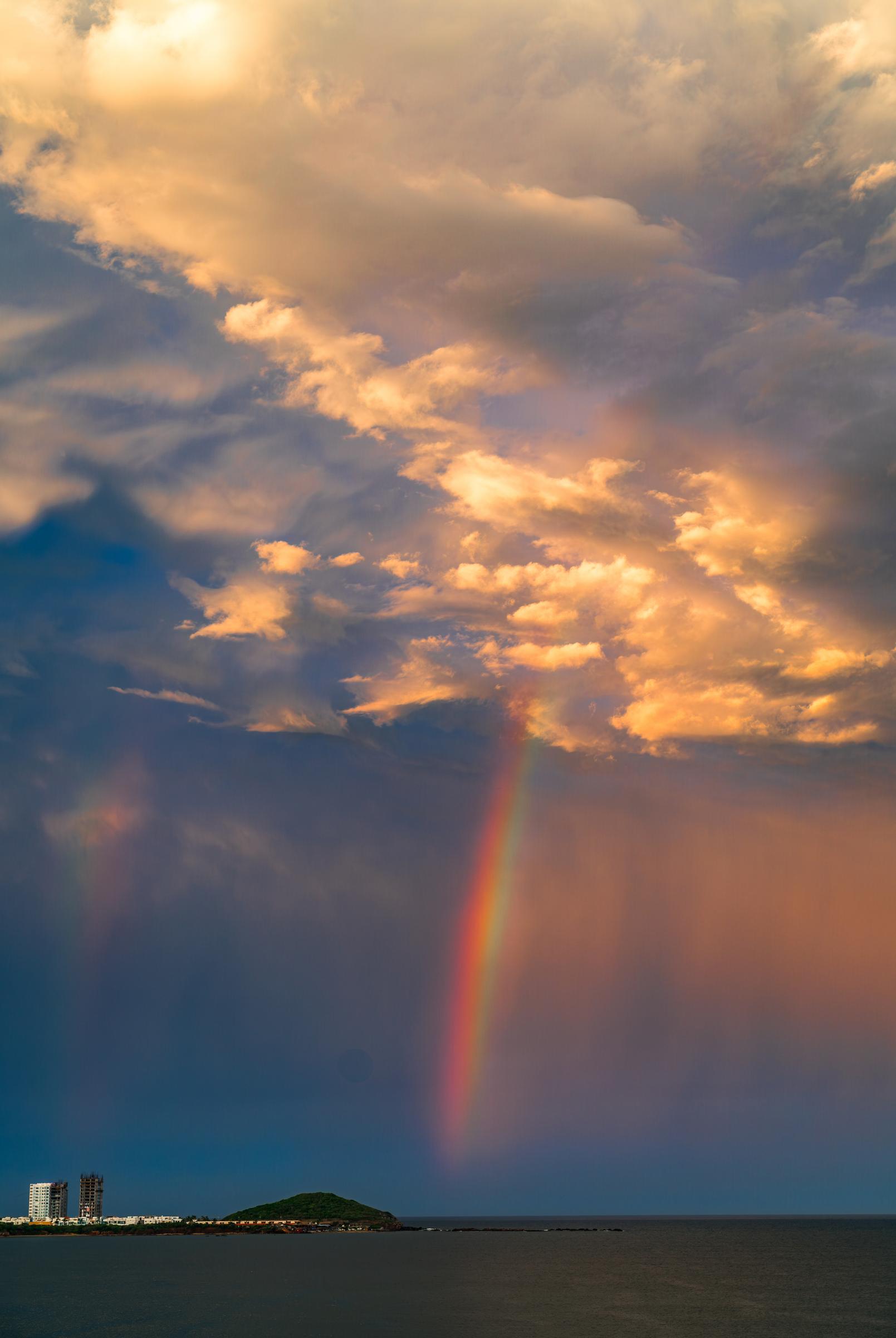 Rainbow over the Sea Mazatlan Sinaloa Mexico - 2