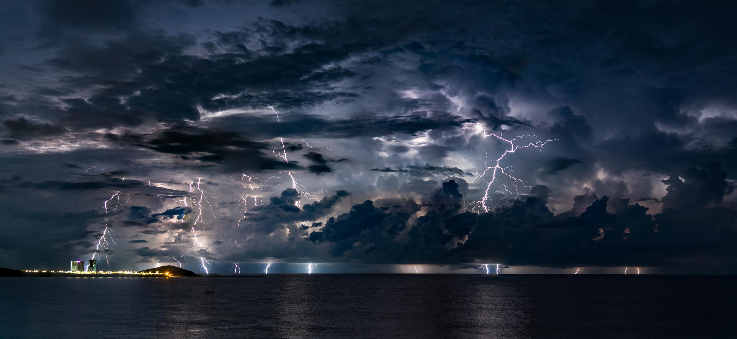 Mazatlan Stormy Night