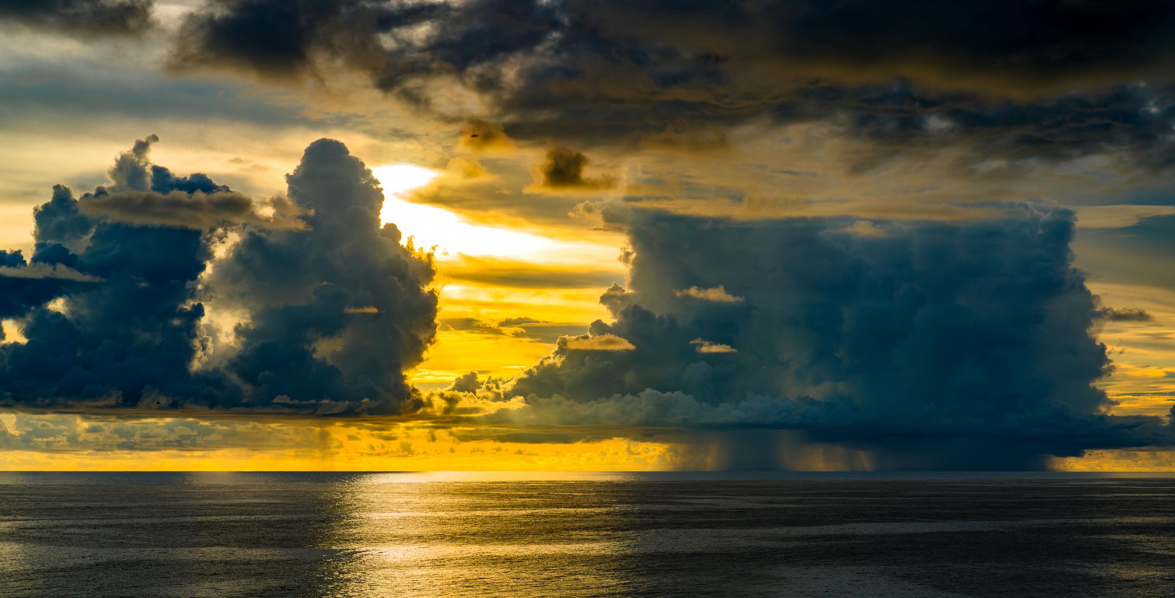 Passing Rain Storm