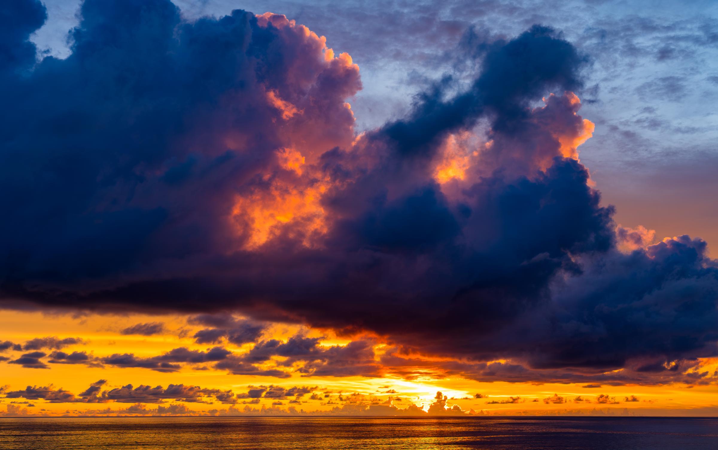 Sunset over the ocean Mazatlan Sinaloa Mexico - 44