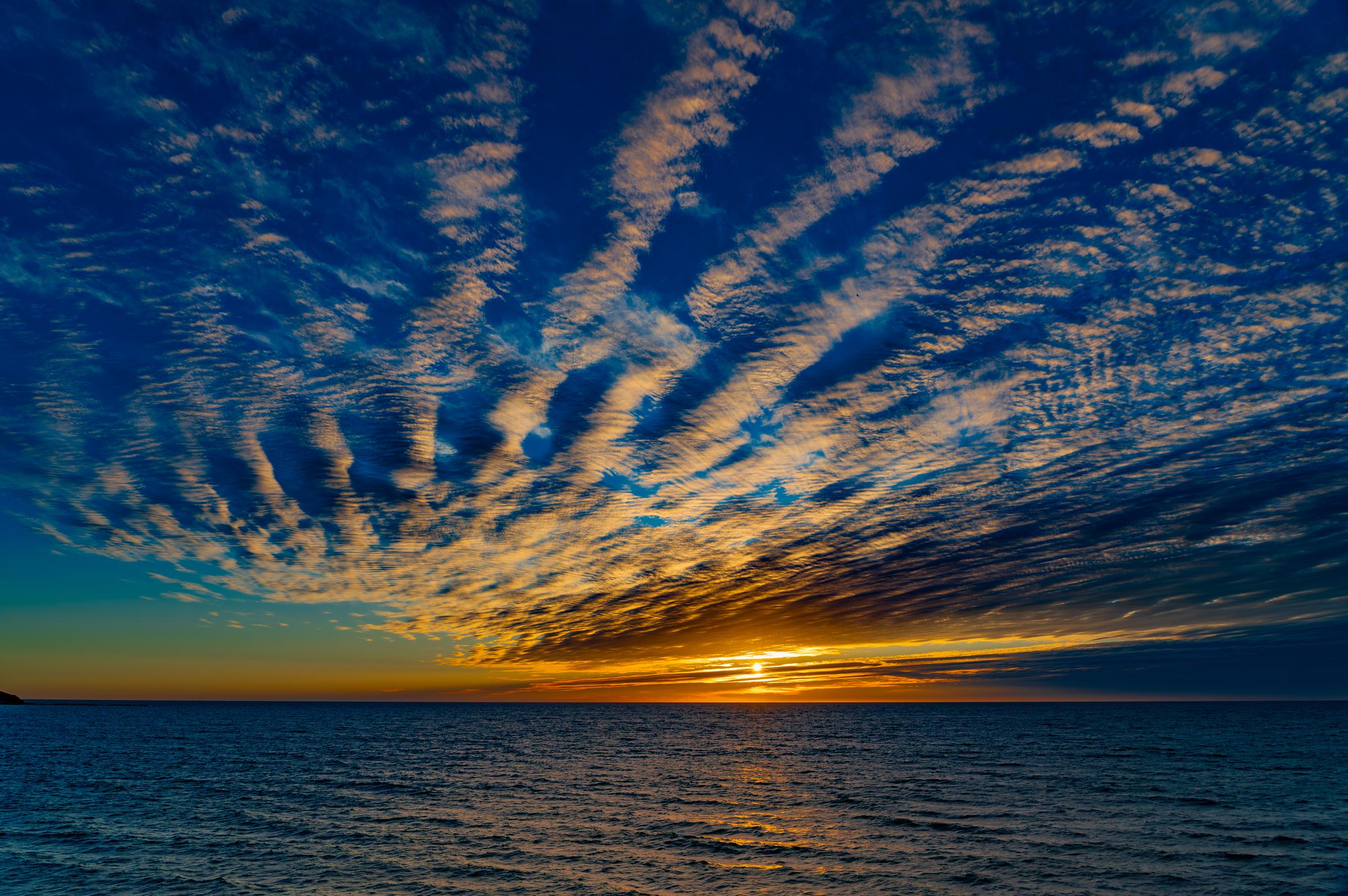 Sunset over the ocean Mazatlan Sinaloa Mexico - 45