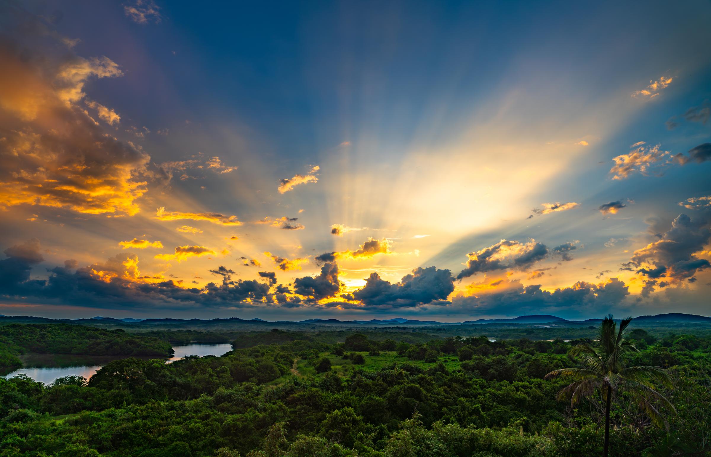 Sunset with Clouds Mazatlan Sinaloa Mexico