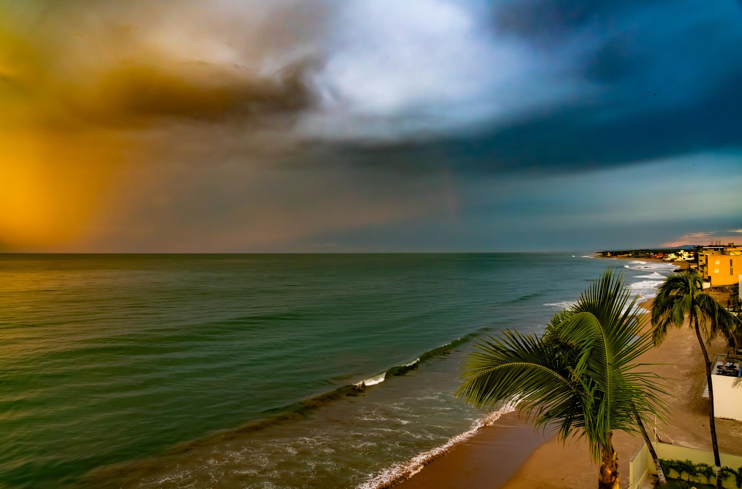 Beach at El Habal Sinaloa Mazatlan Sinaloa Mexico