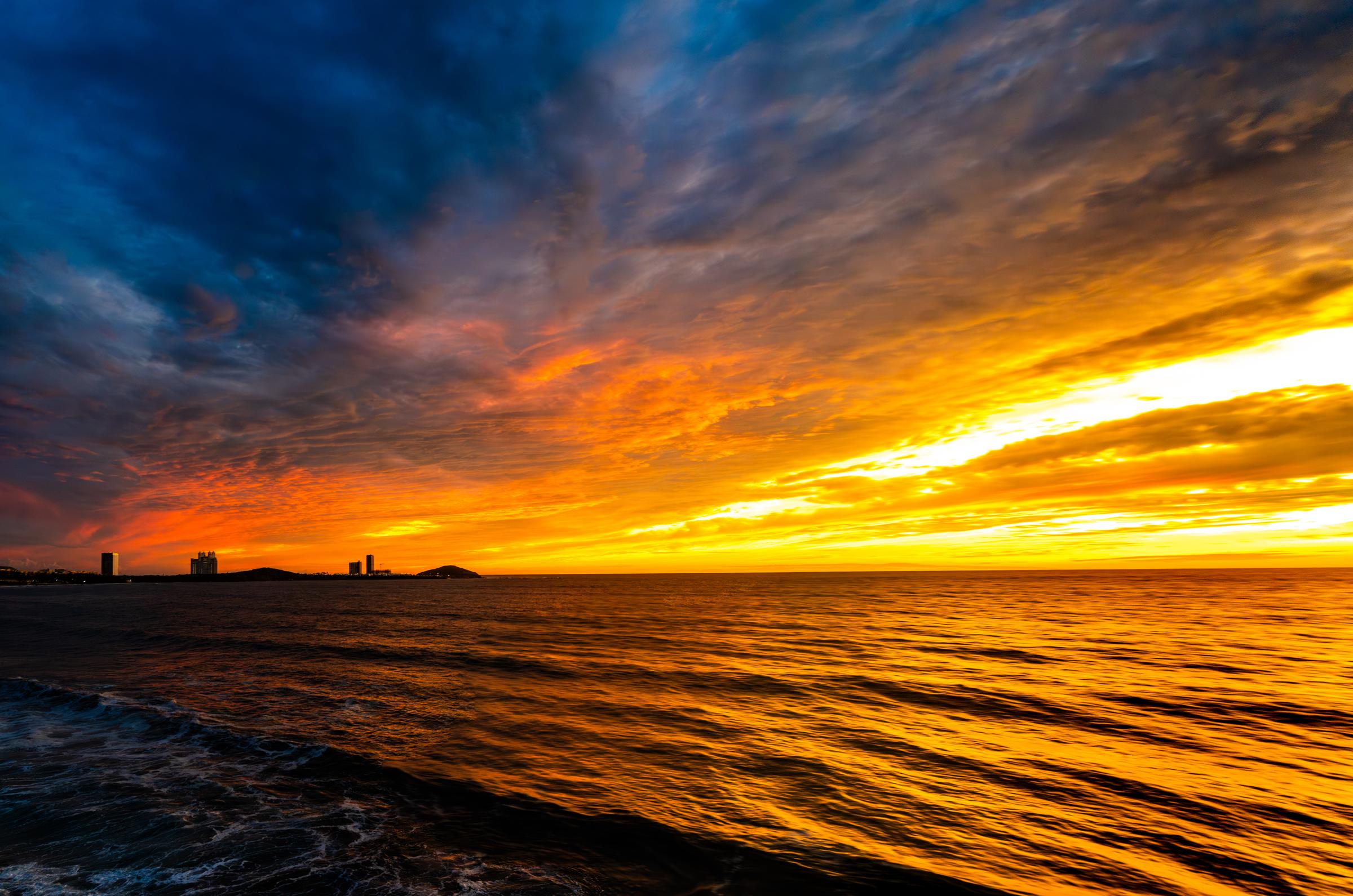 Pacific Sunset Over Punto Cerrritos