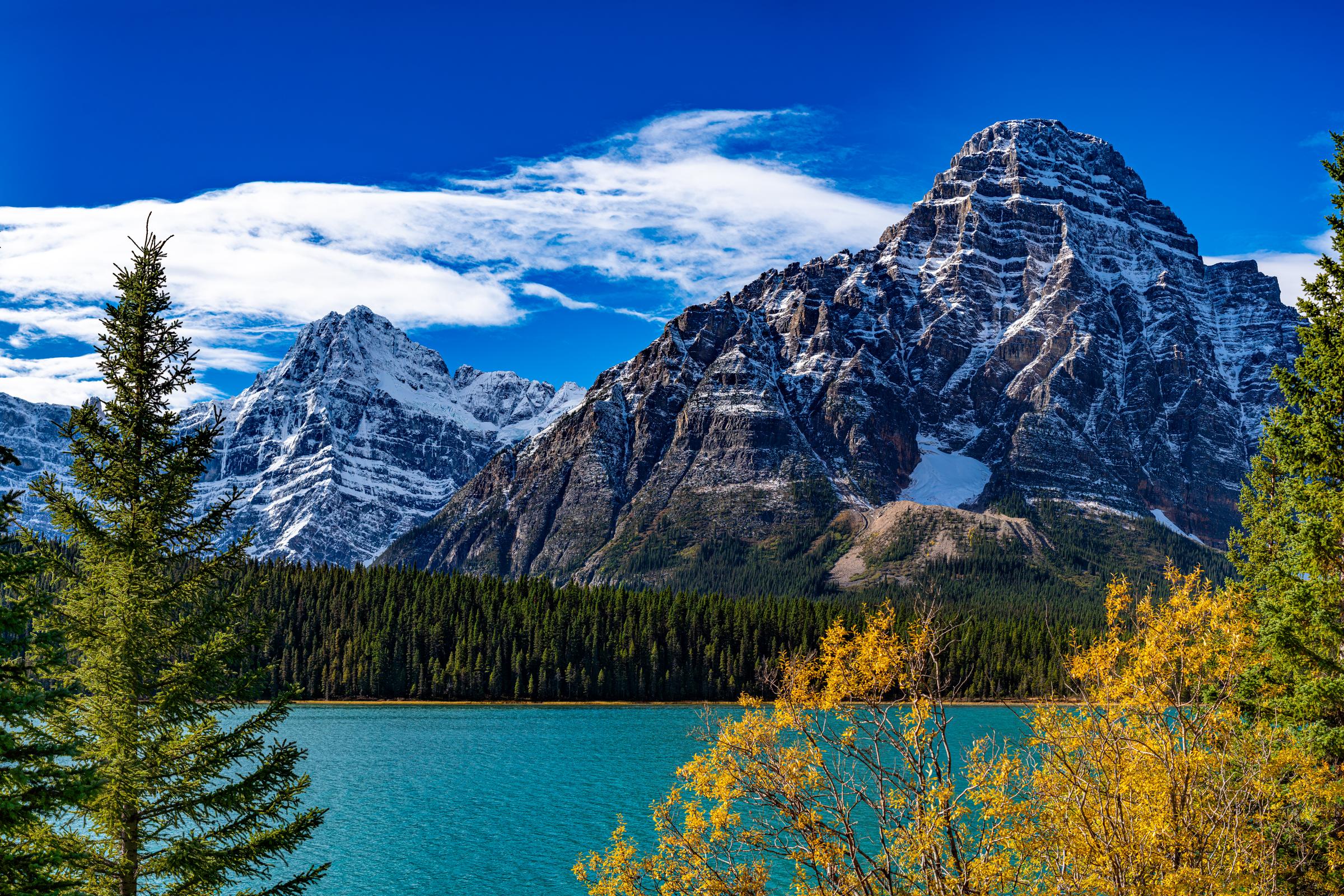 Fall Colors at Waterfowl Lake