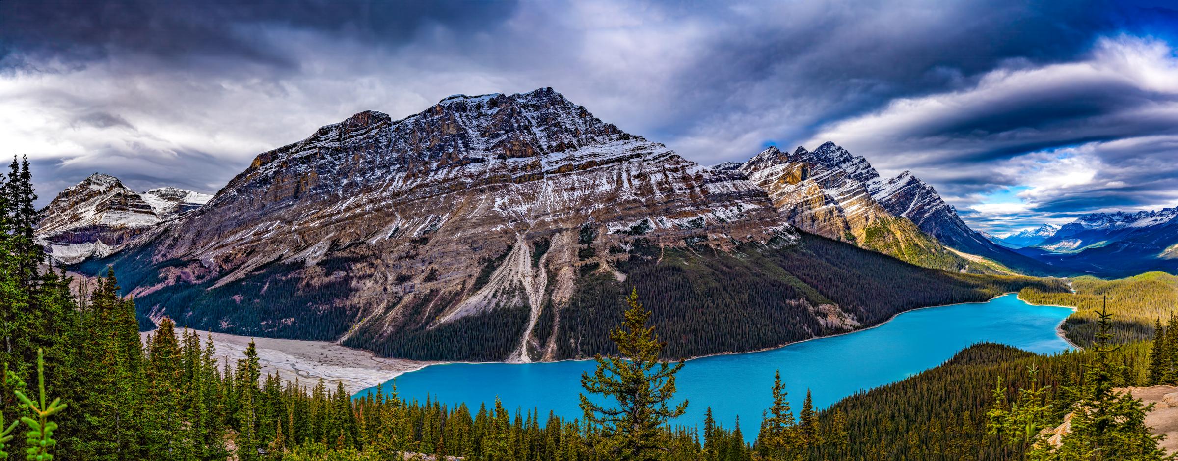 Peyto Lake Icefield Parkway Alberta Canada - 2