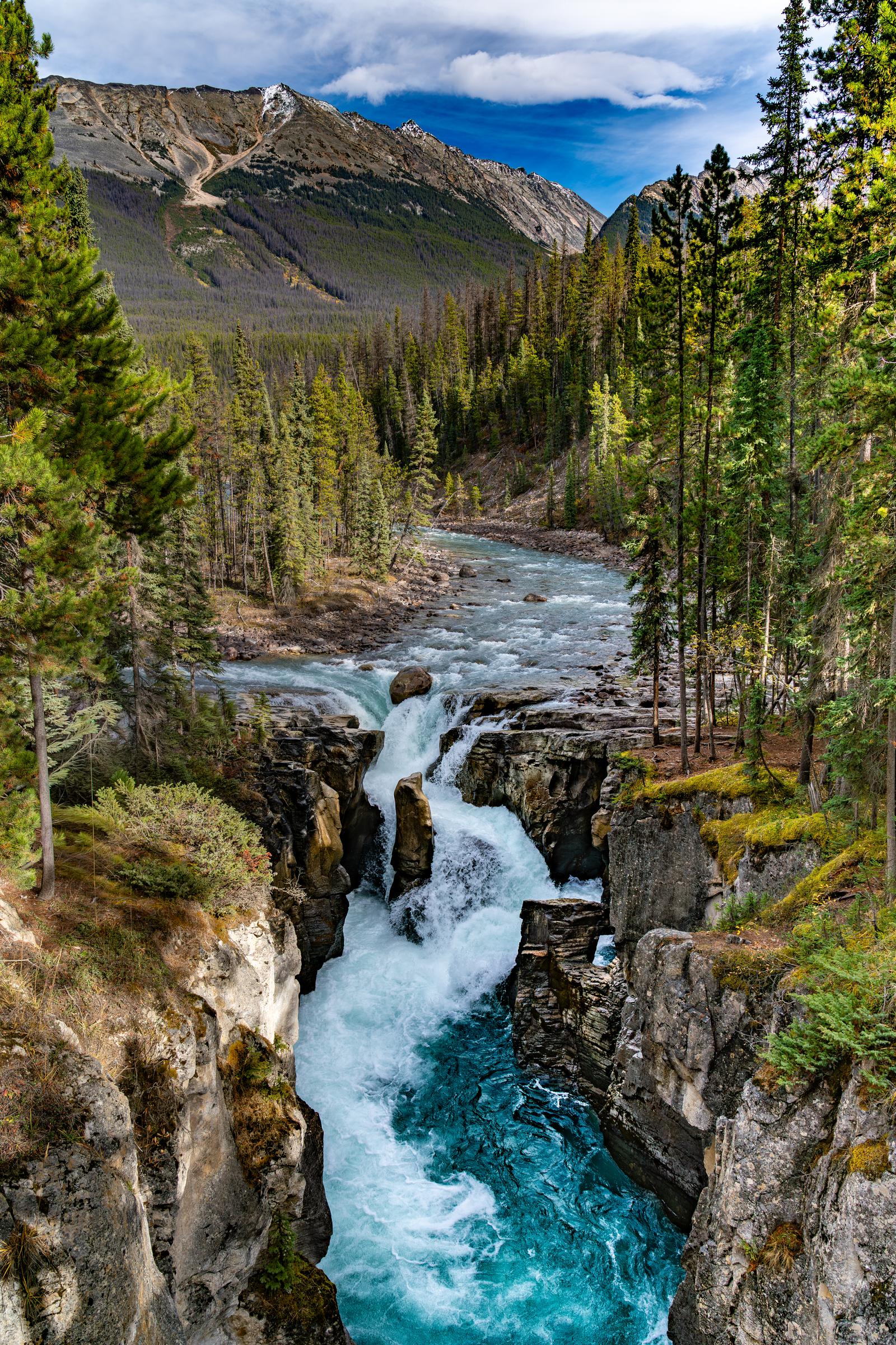 Sunwapta Falls Jasper National Park Canada