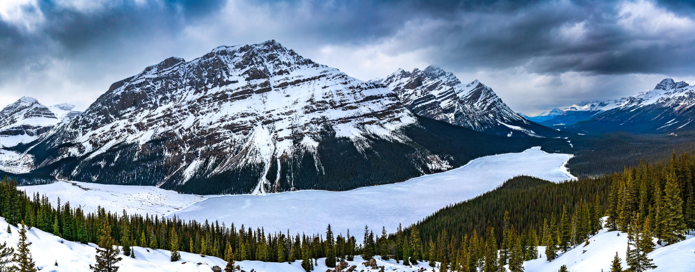 Peyto Lake Icefield Parkway Alberta Canada - 3