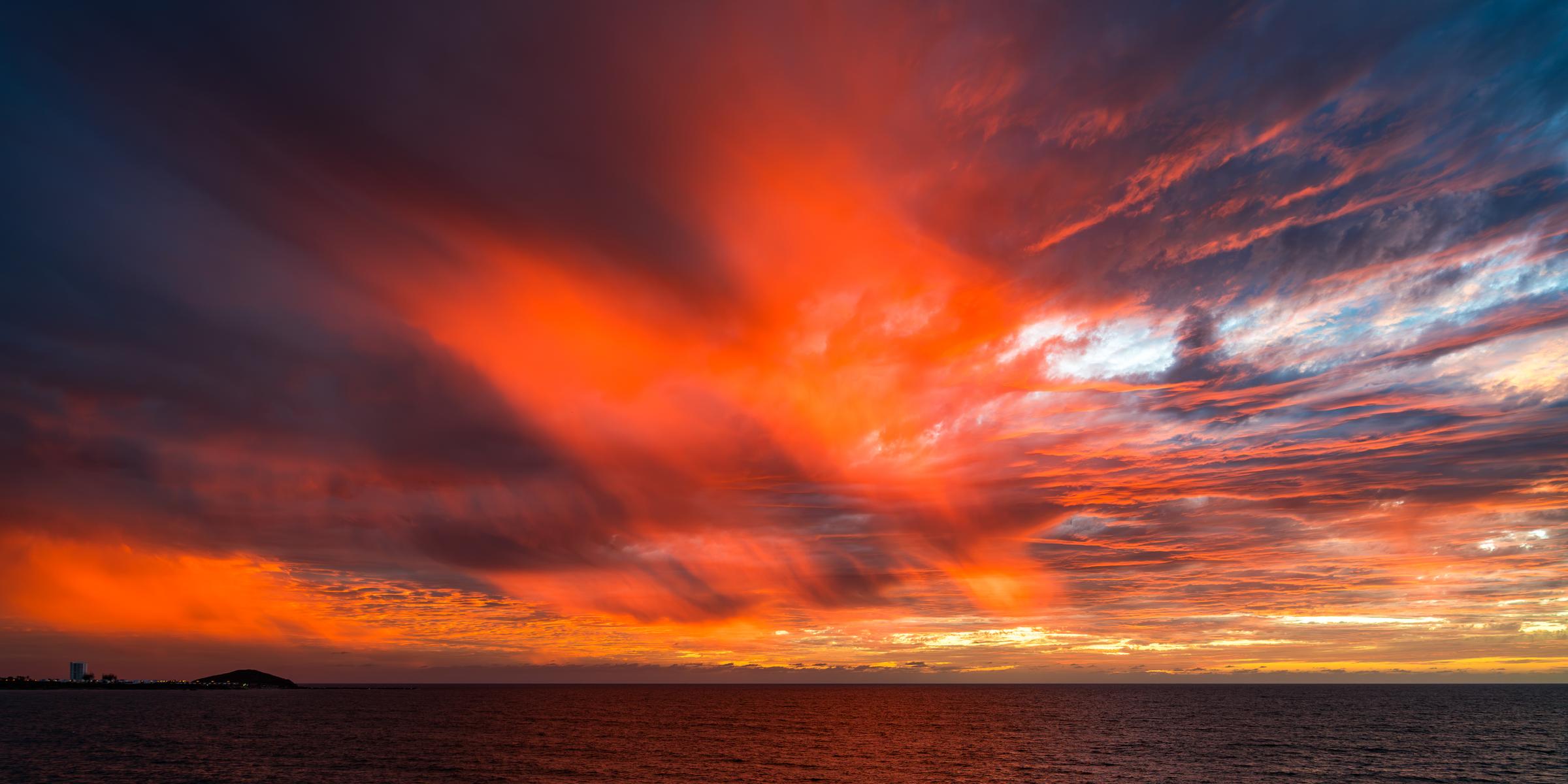 Vibrant Sunset Over the Ocean Mazatlan Sinaloa Mexico - 6