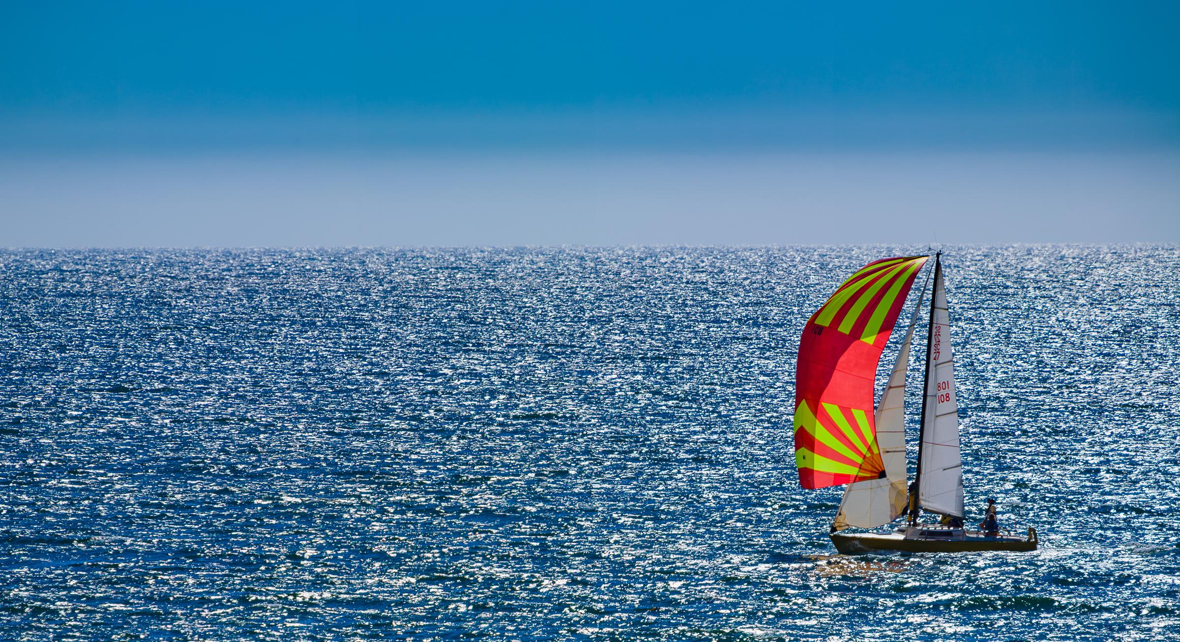 Sailing on Monterey Bay