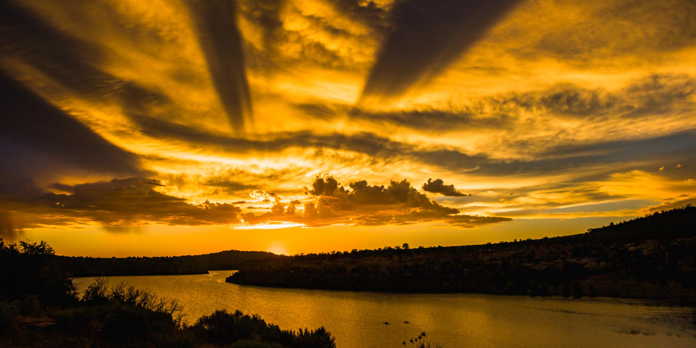 Golden Sunset Colorado