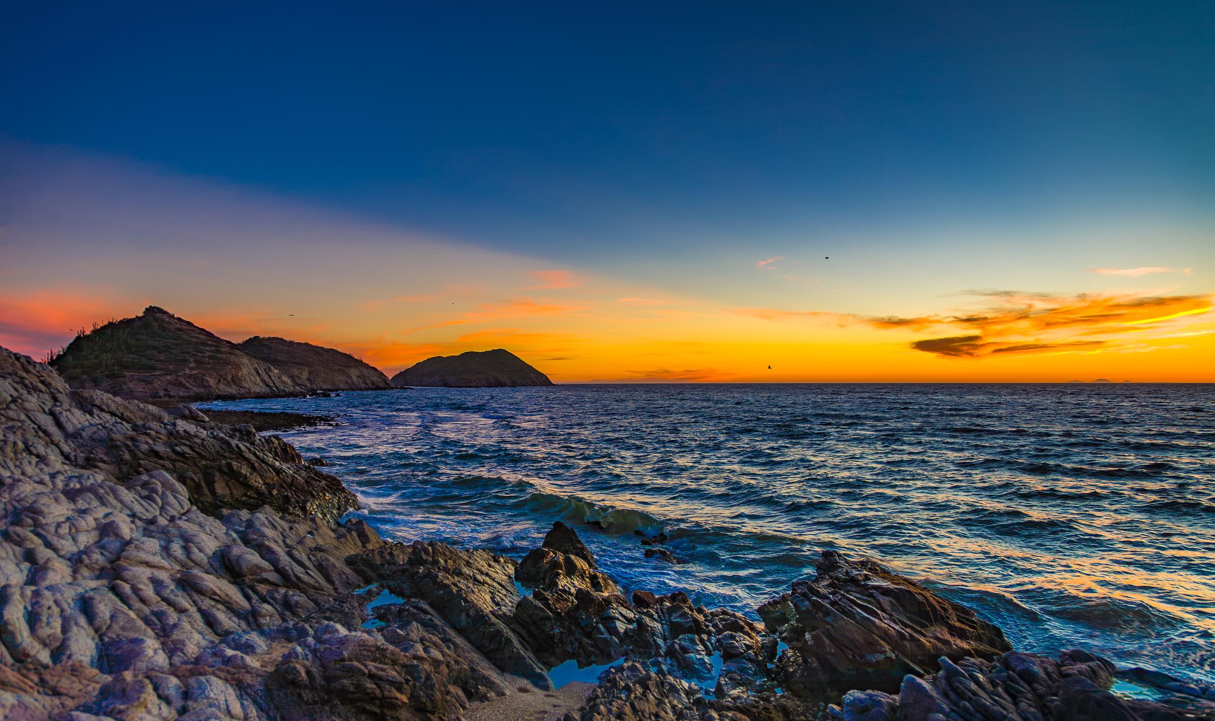 Sunset on the Sea of Cortez
