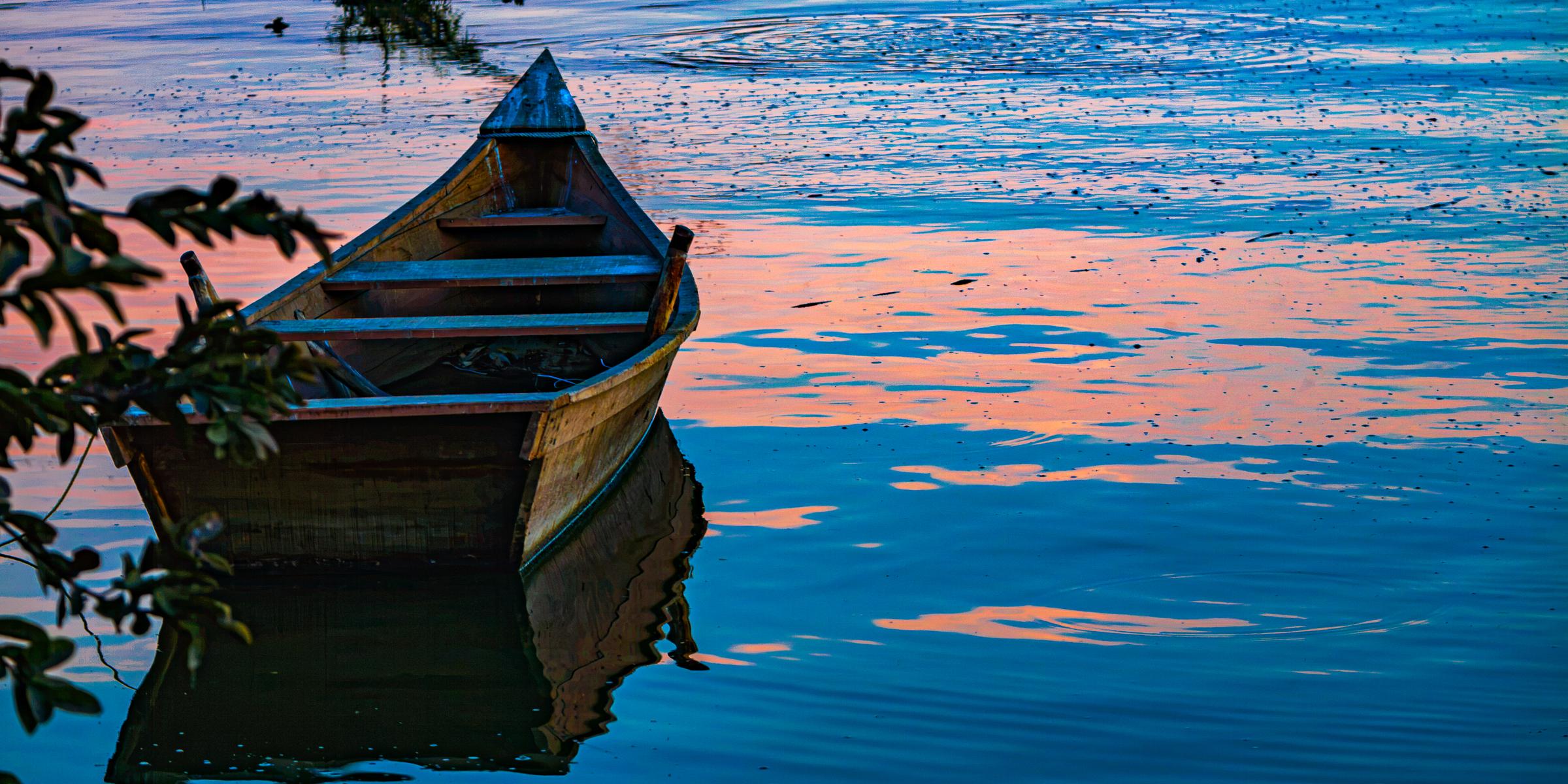 Sunset on Lake Chapala