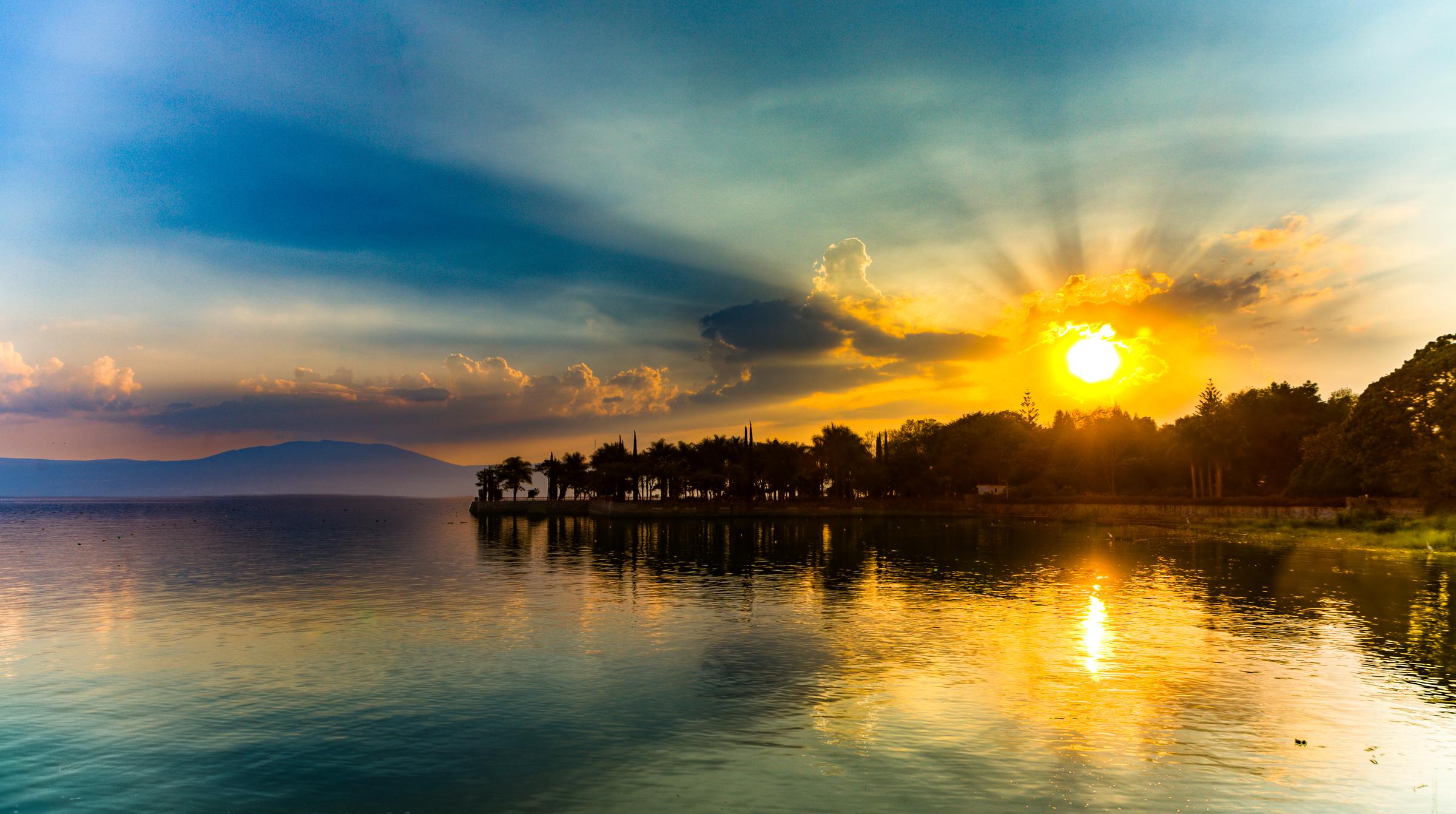 Unexpected Sunset on Lake Chapala - 3