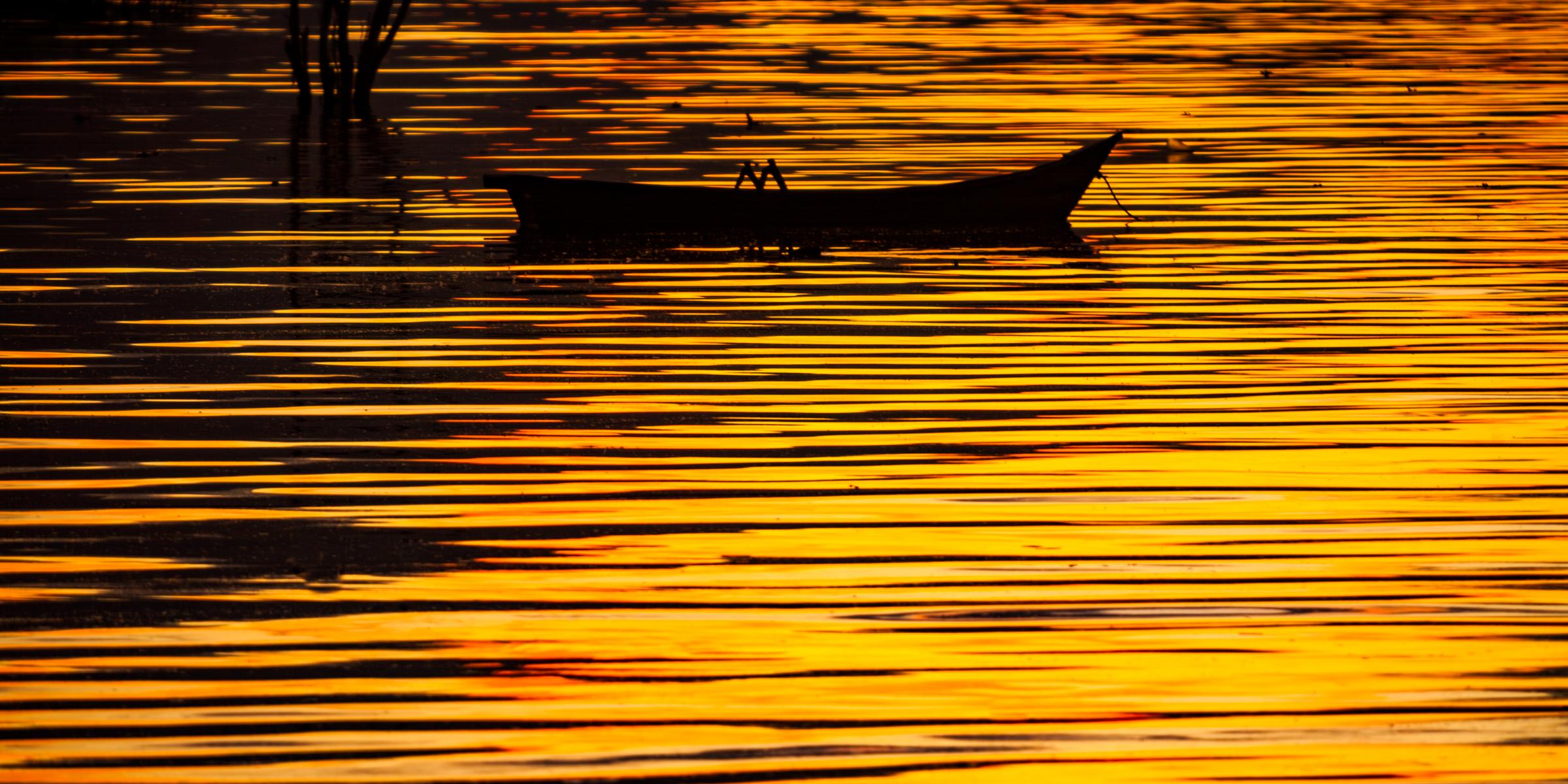Boat in the Sunset