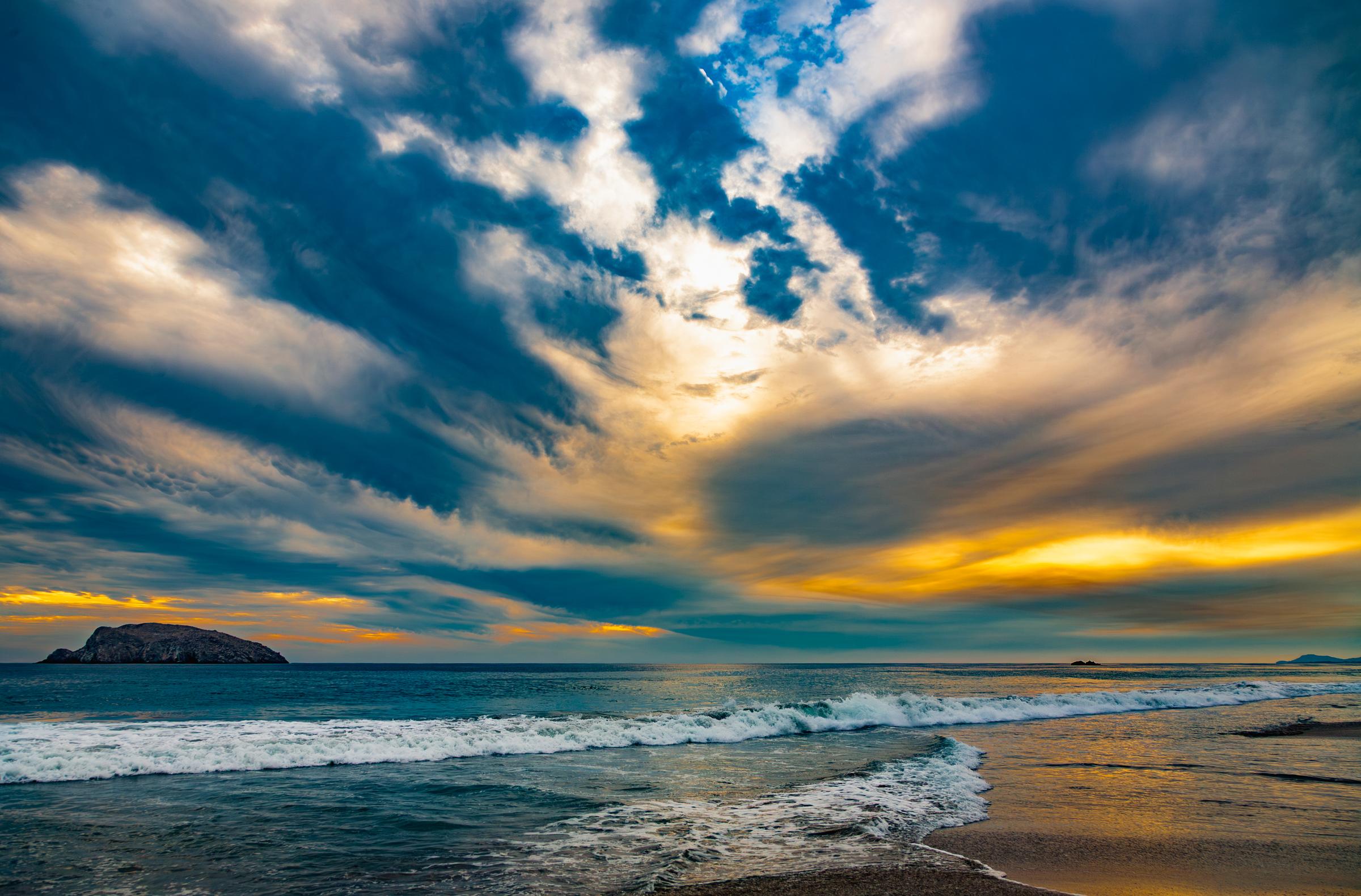 Stormy Sky Over the Ocean Cihuatlan Jalisco Mexico