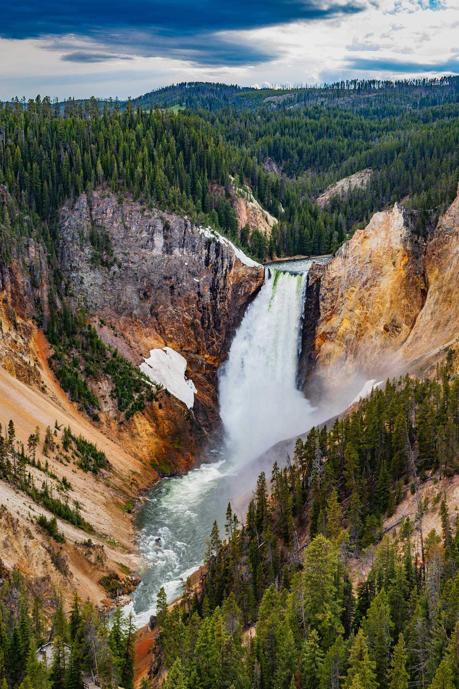 Yellowstone Falls West Yellowstone Montana United States