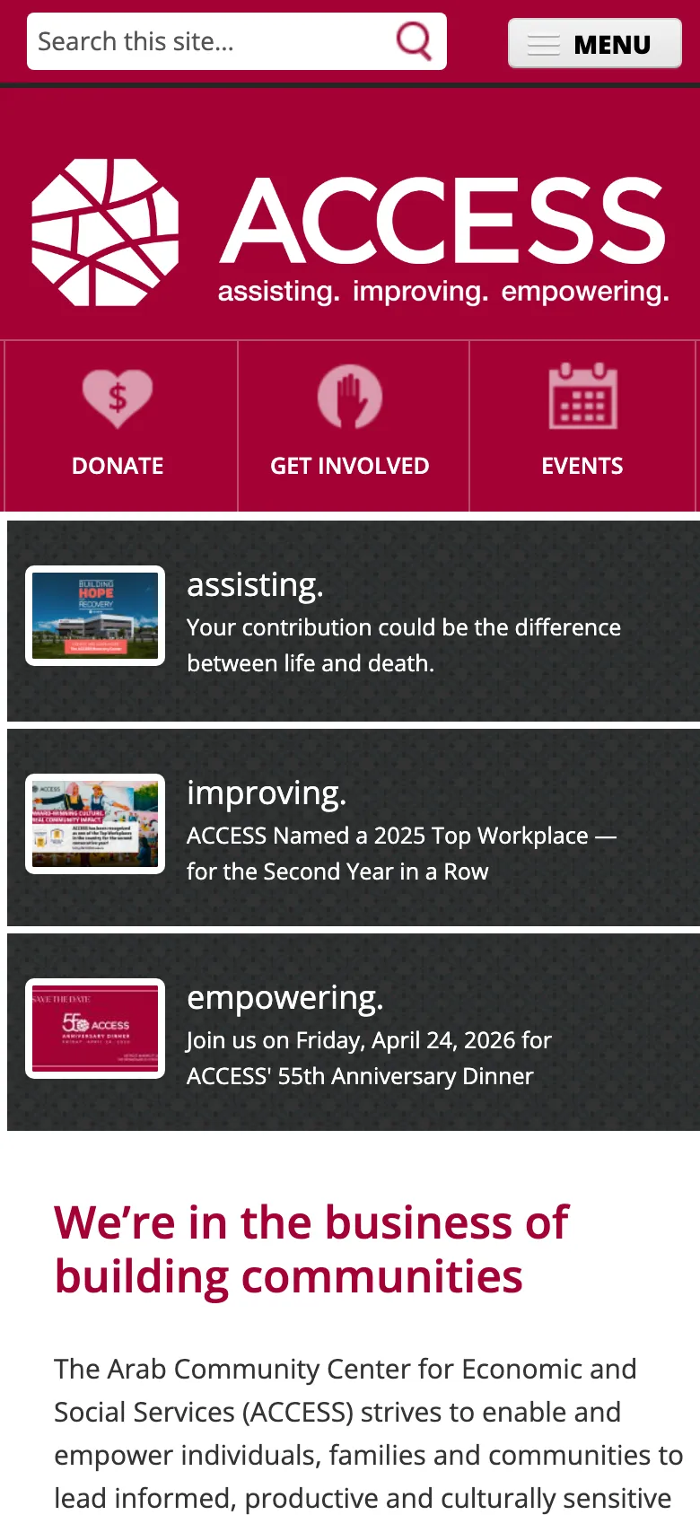 Accesscommunity preview
