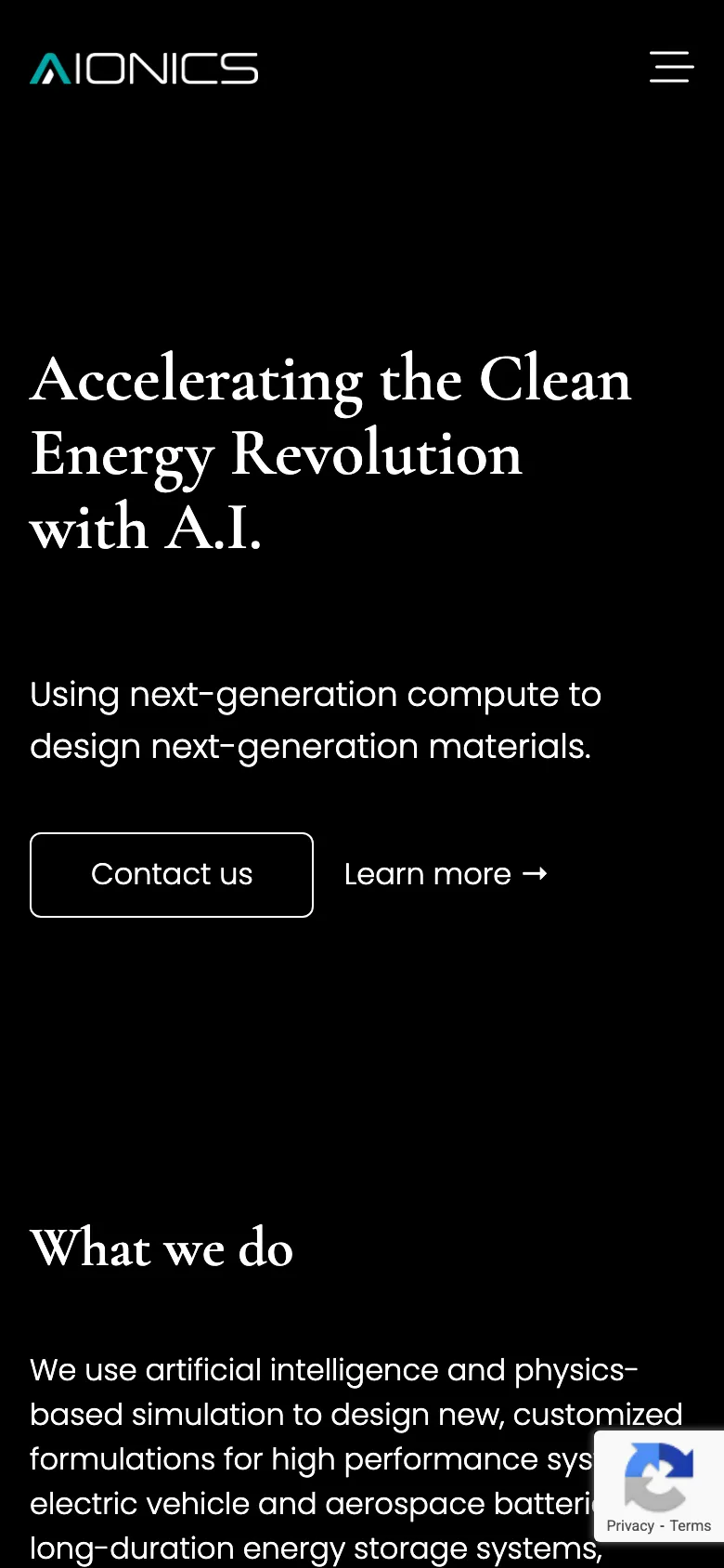 Aionics preview