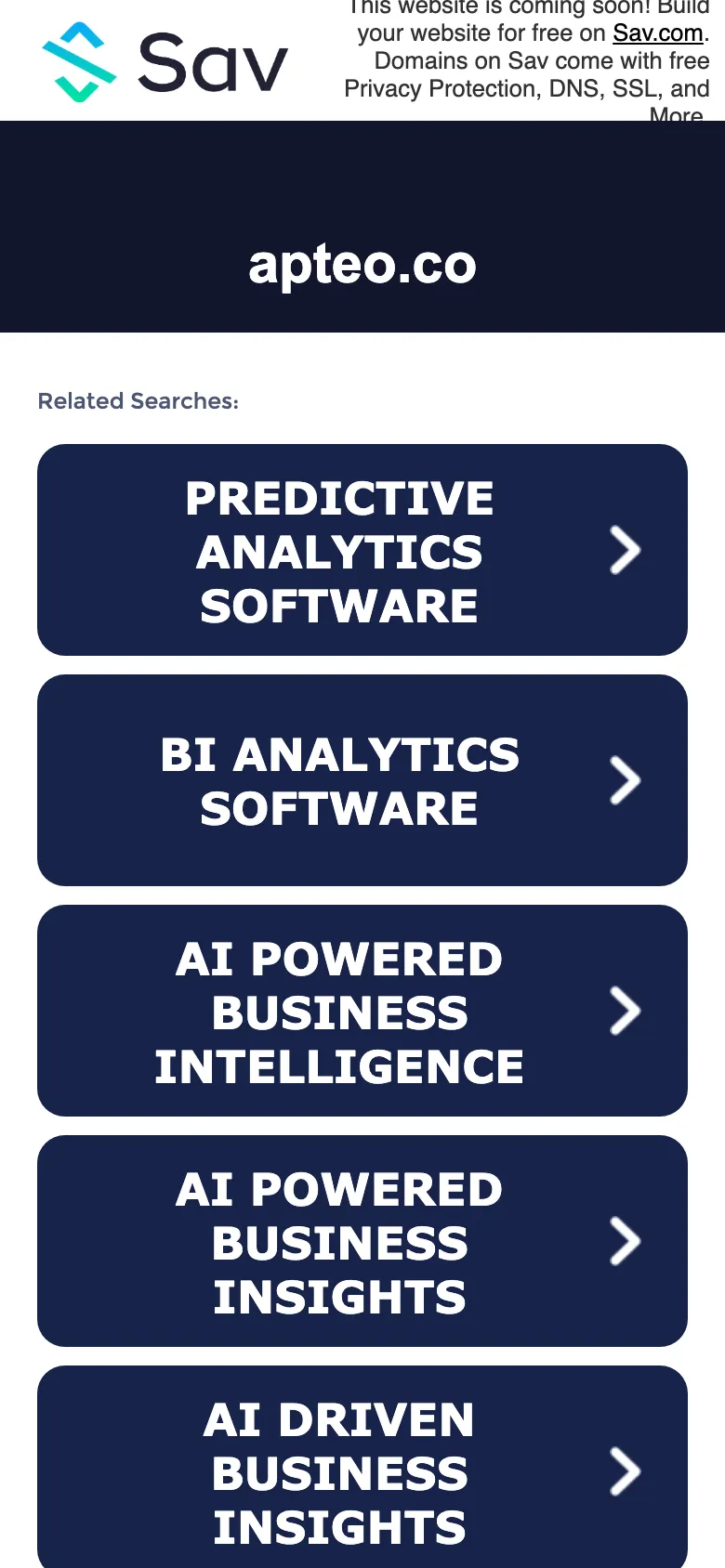Apteo preview
