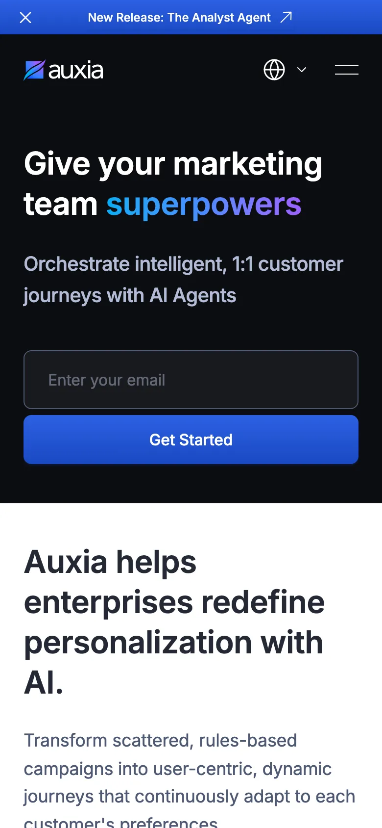 Auxia preview