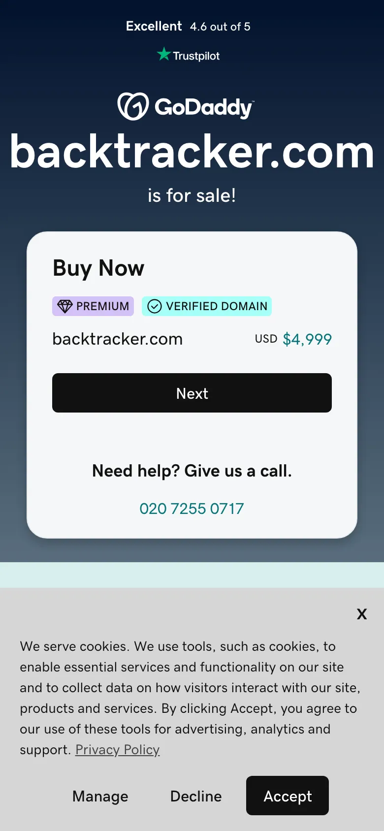 Backtracker preview