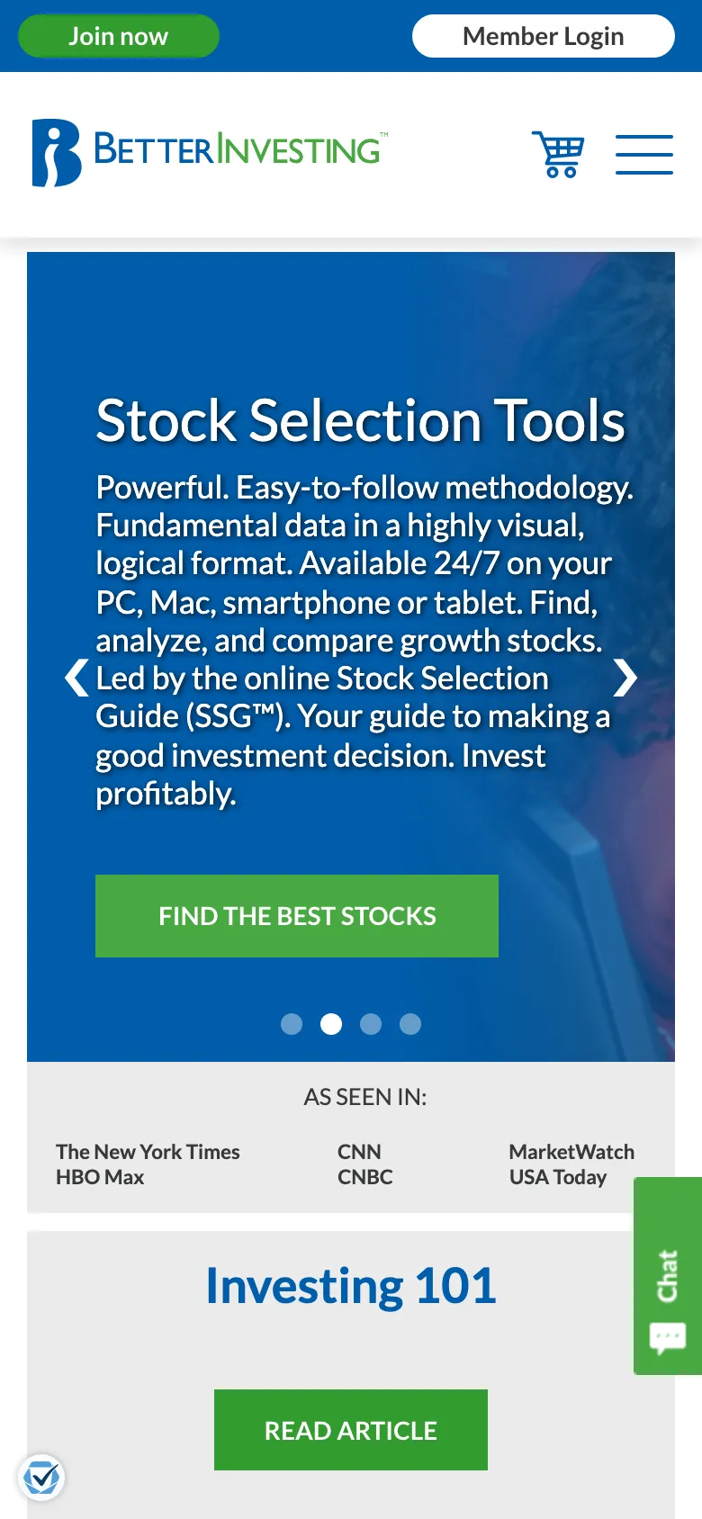 Betterinvesting preview