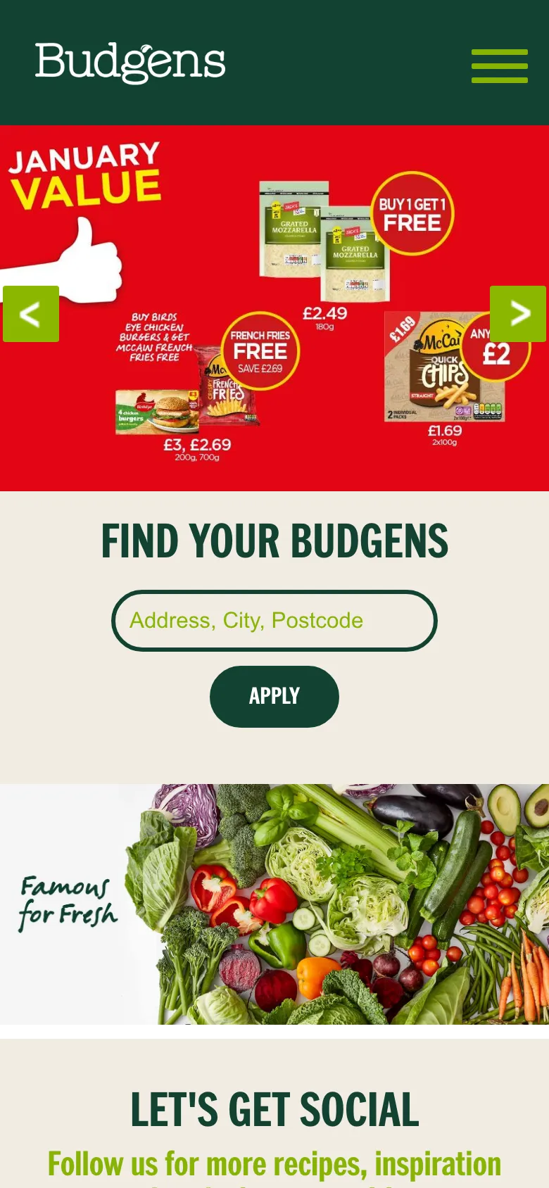 Budgens preview