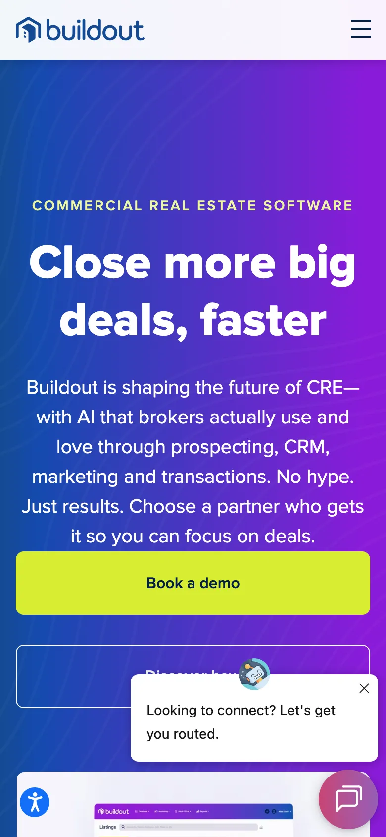 Buildout preview