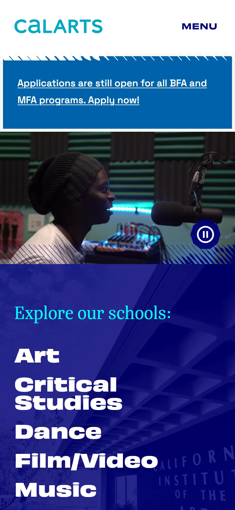 Calarts preview
