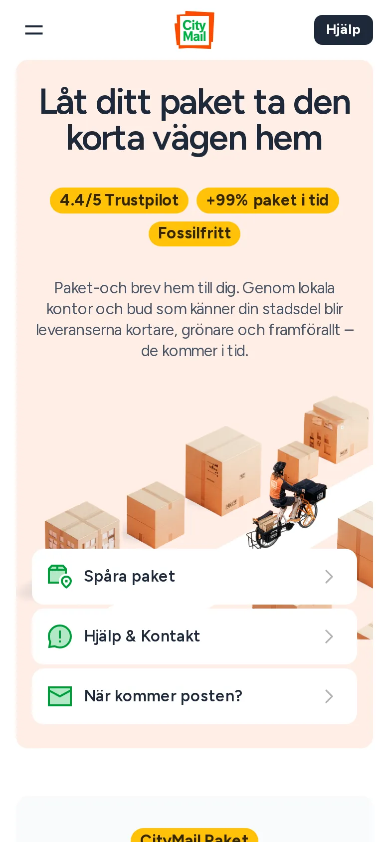 Citymail preview