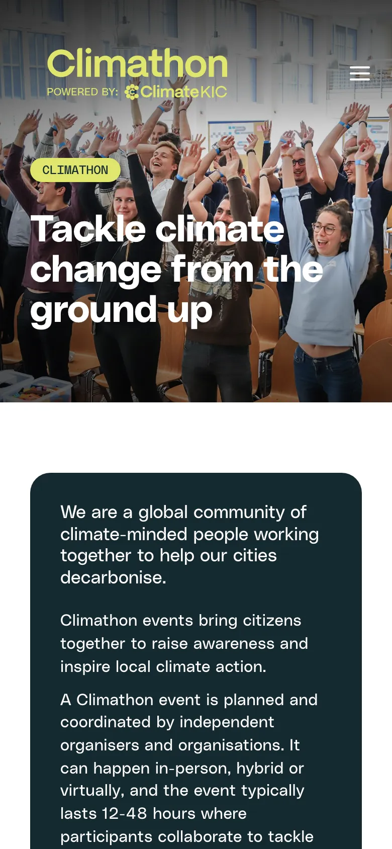 Climathon preview